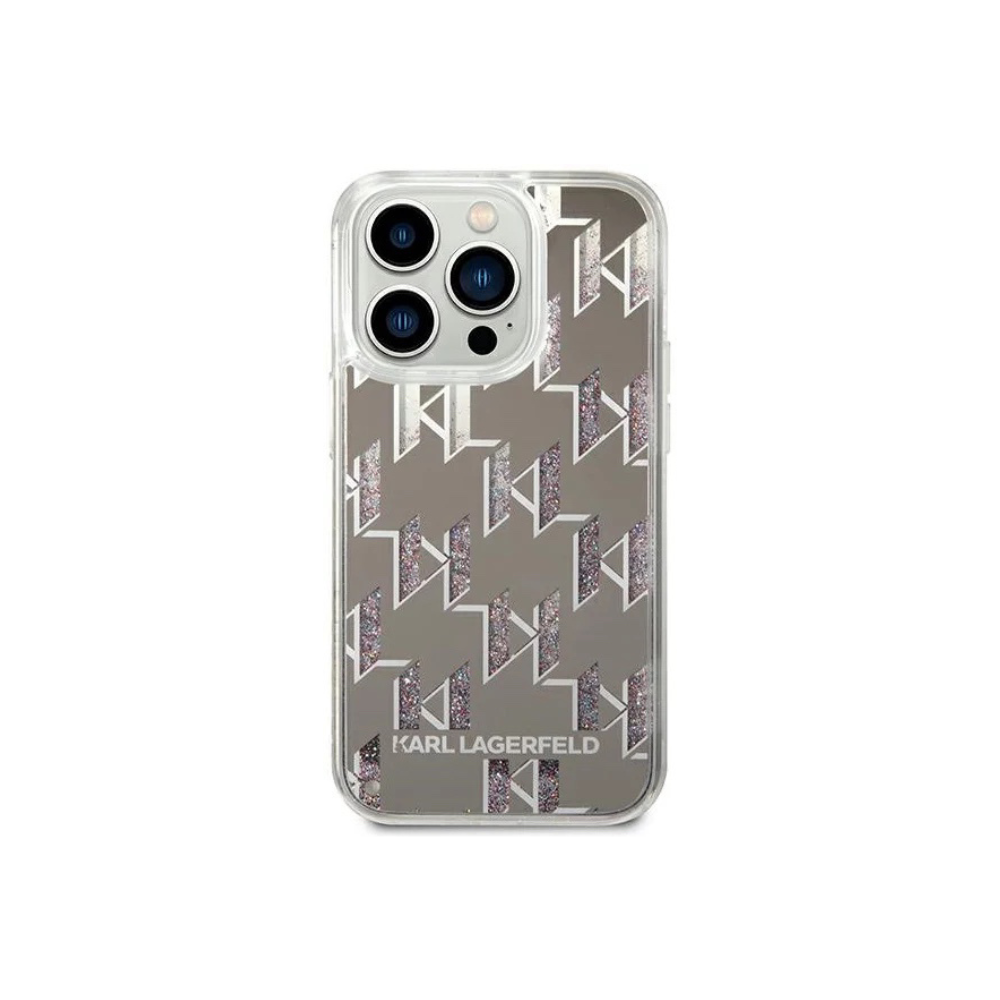 Оригинален кейс за iPhone 14 Pro - Karl Lagerfeld - прозрачен