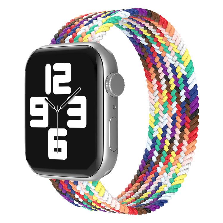 Kаишка за смарт часовник Apple Watch - Luxury Braided Nylon Watch Band