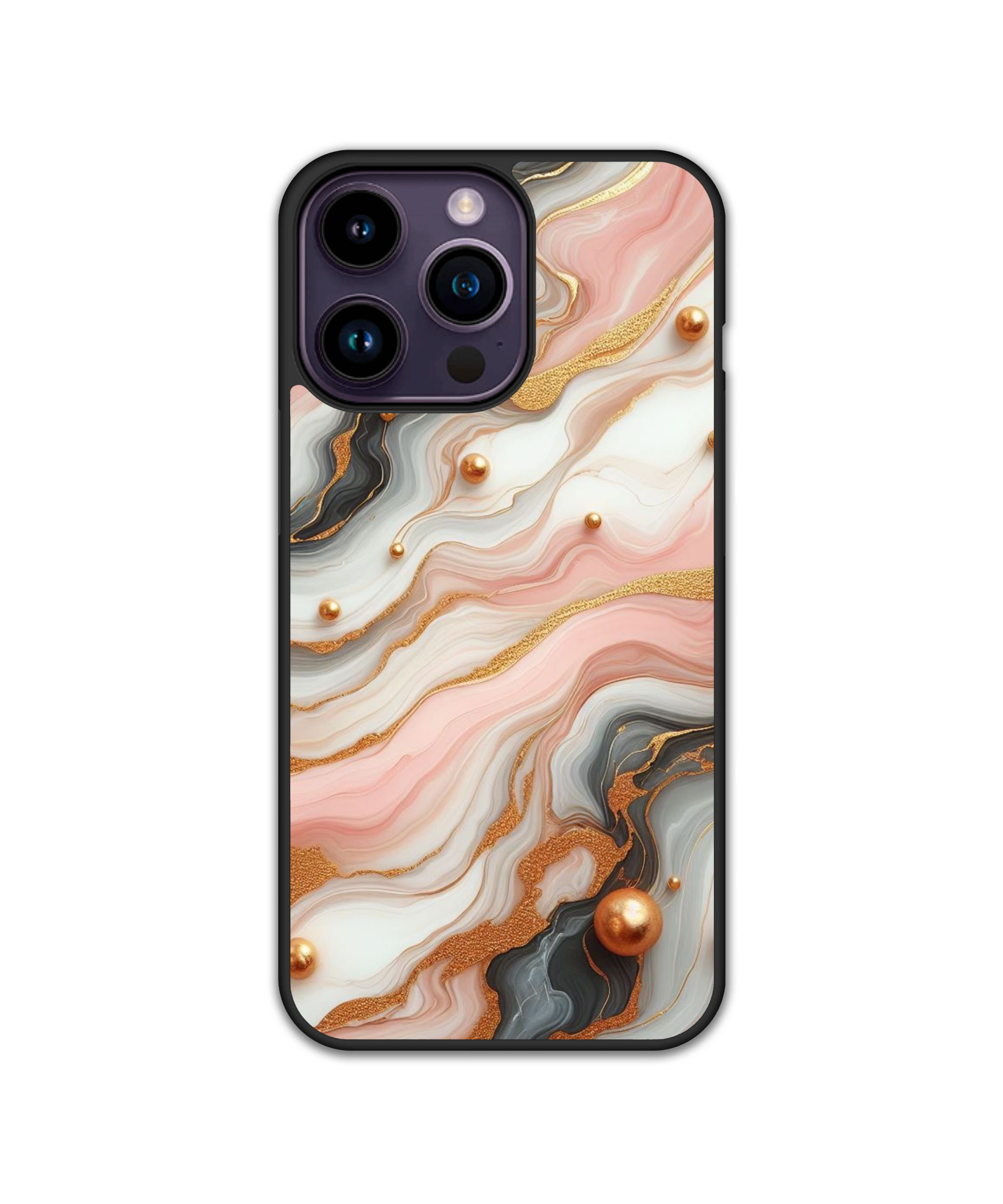 Силиконов Premium Marble Кейс - Jewelry