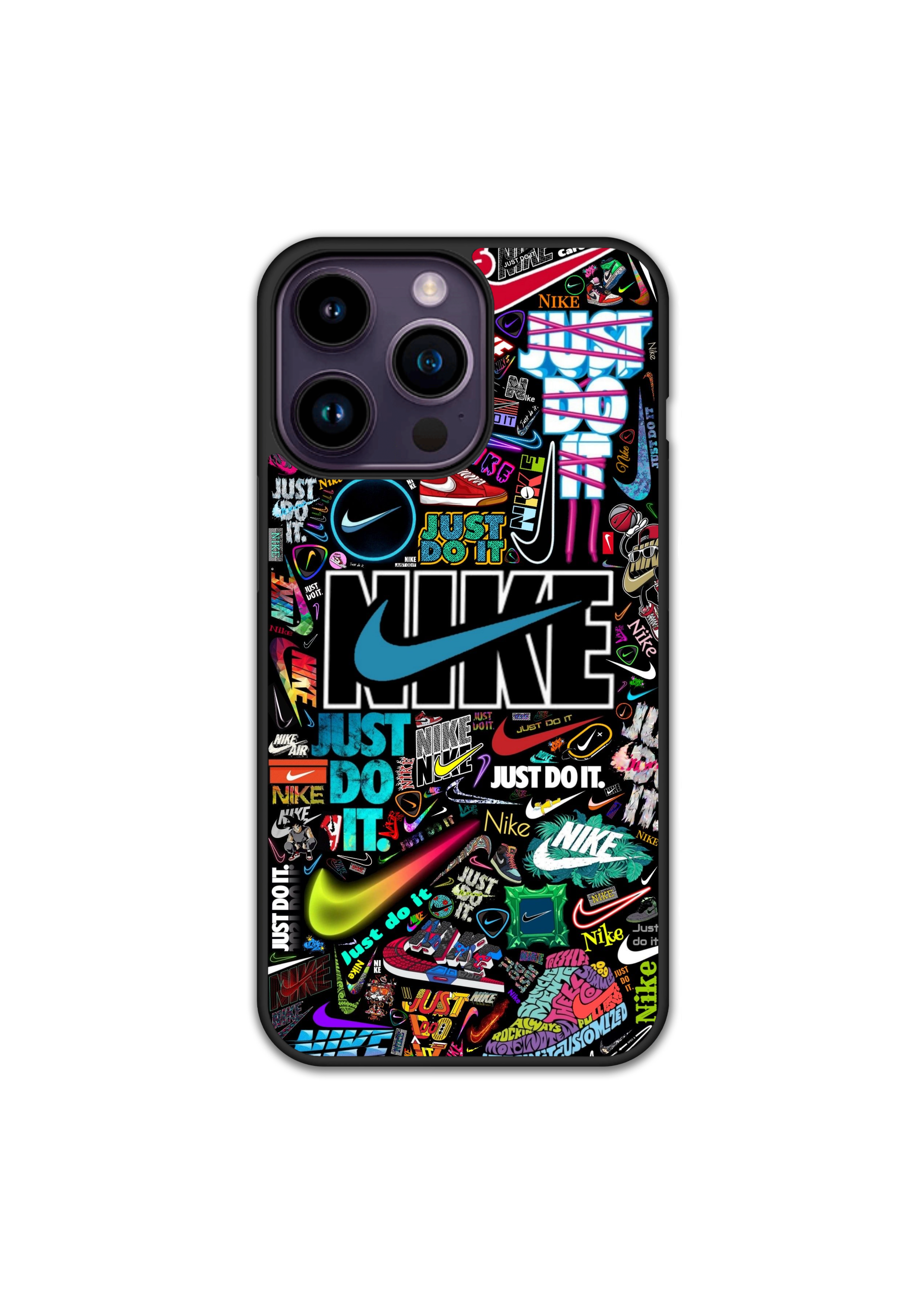 Силиконов Кейс - Nike Sticker Bomb
