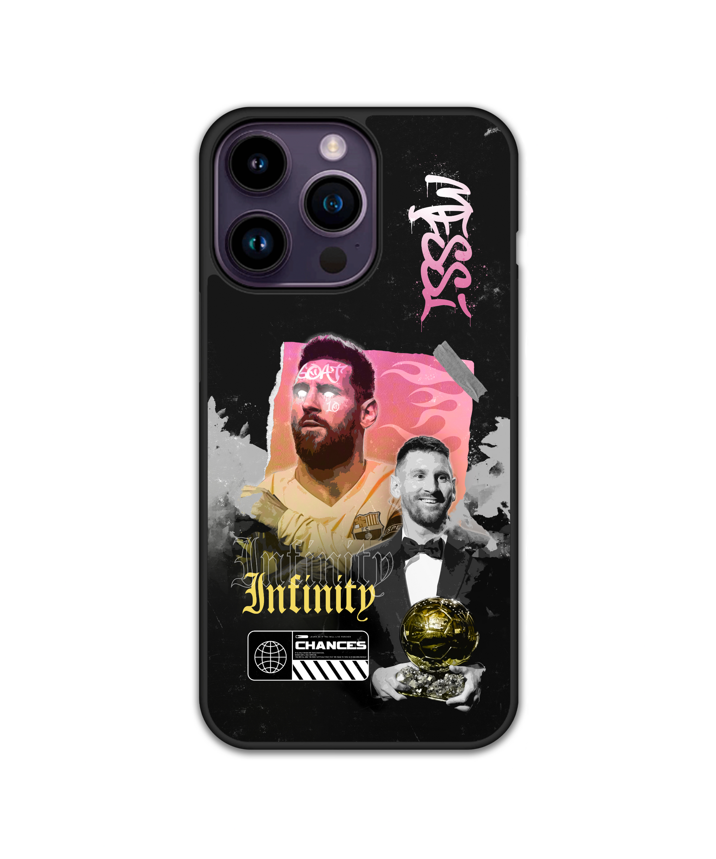 Силиконов Кейс - Messi Infinity