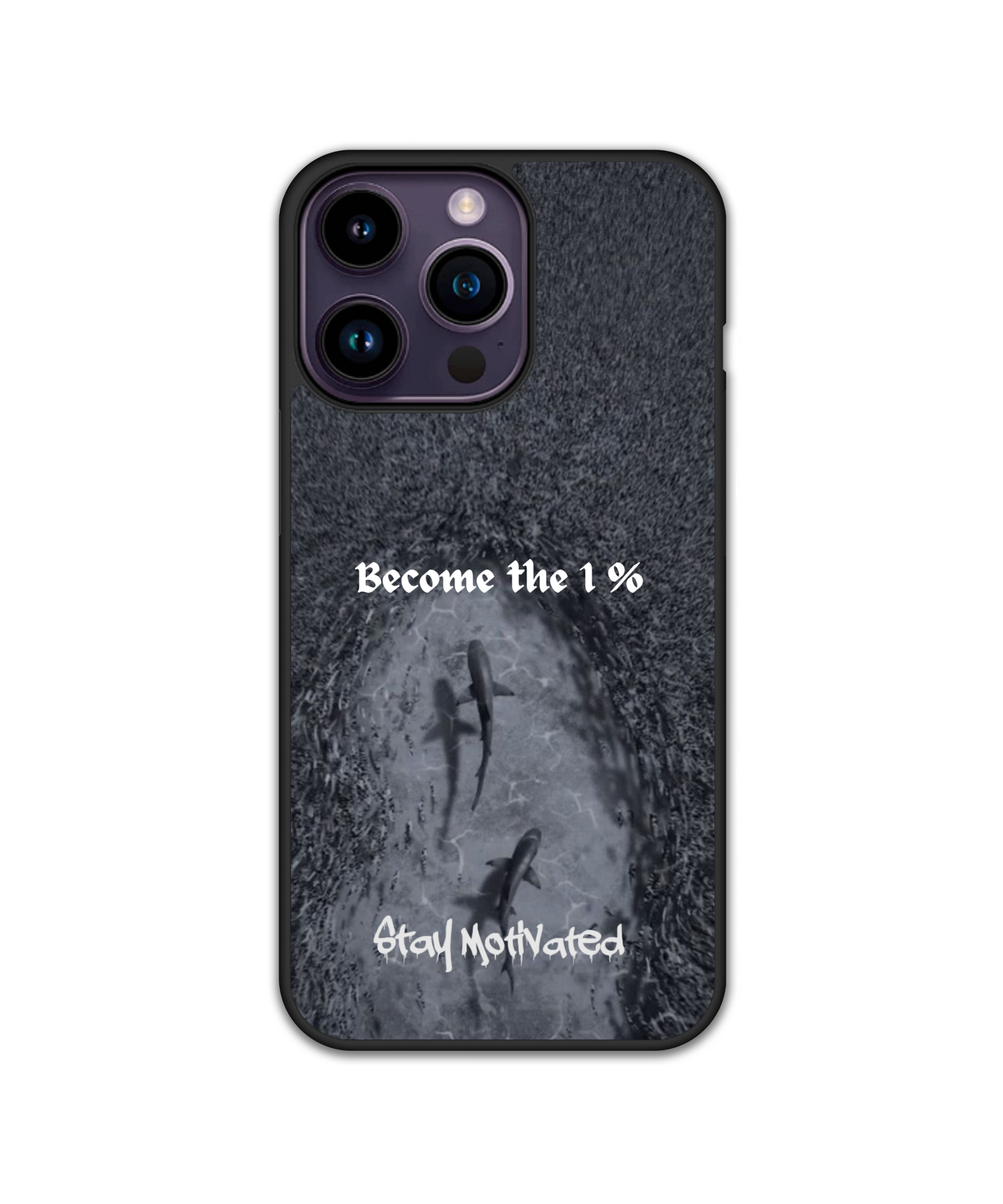 Мотивационен силиконов Кейс - Become The One Percent
