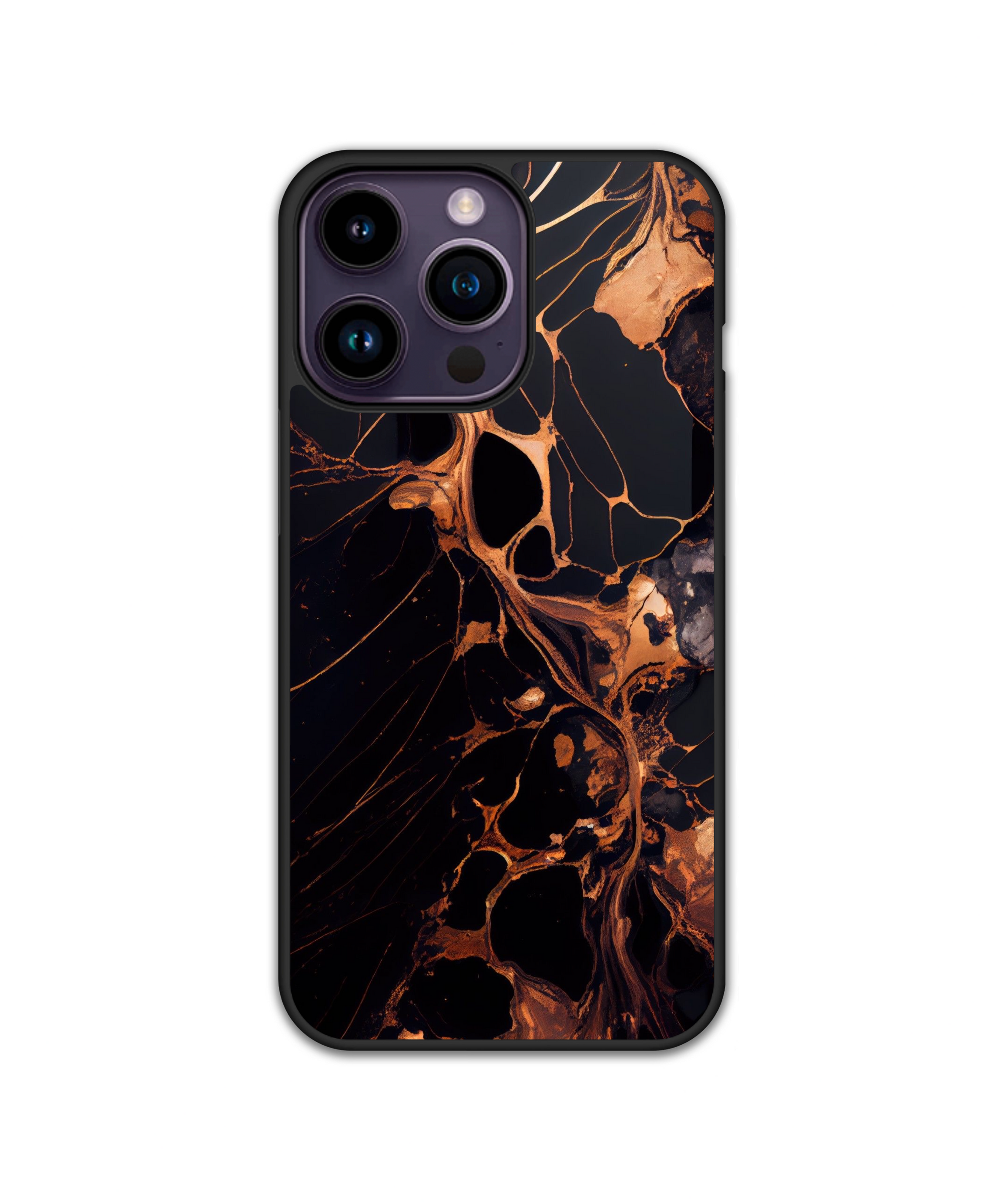 Силиконов Premium Marble Кейс - Black River