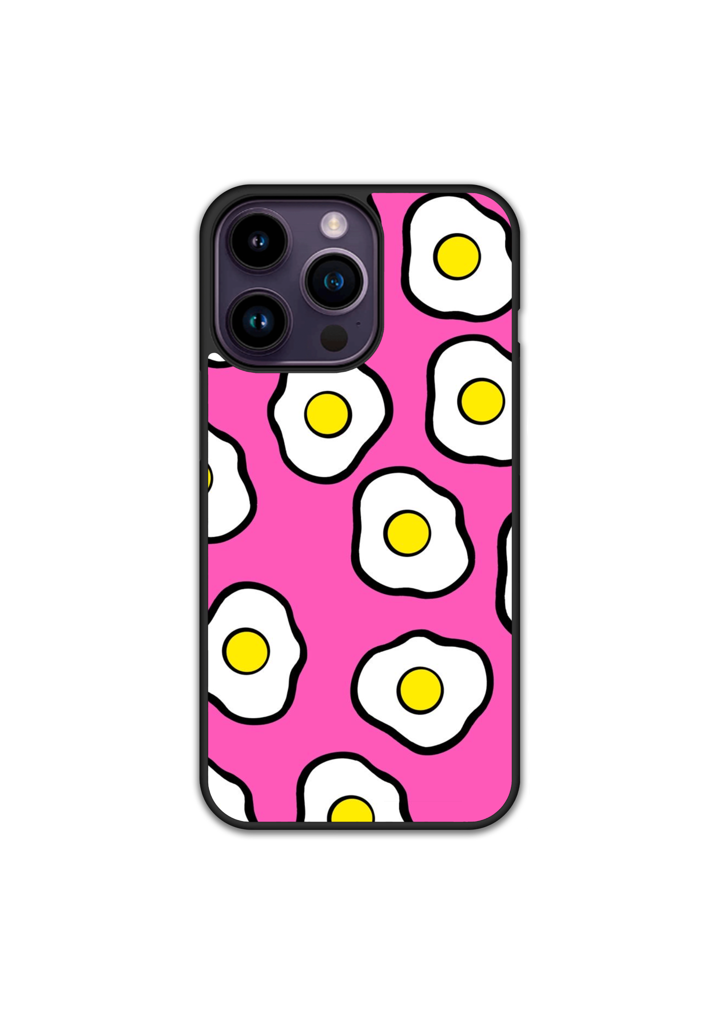 Силиконов Кейс - Smile Fried Eggs