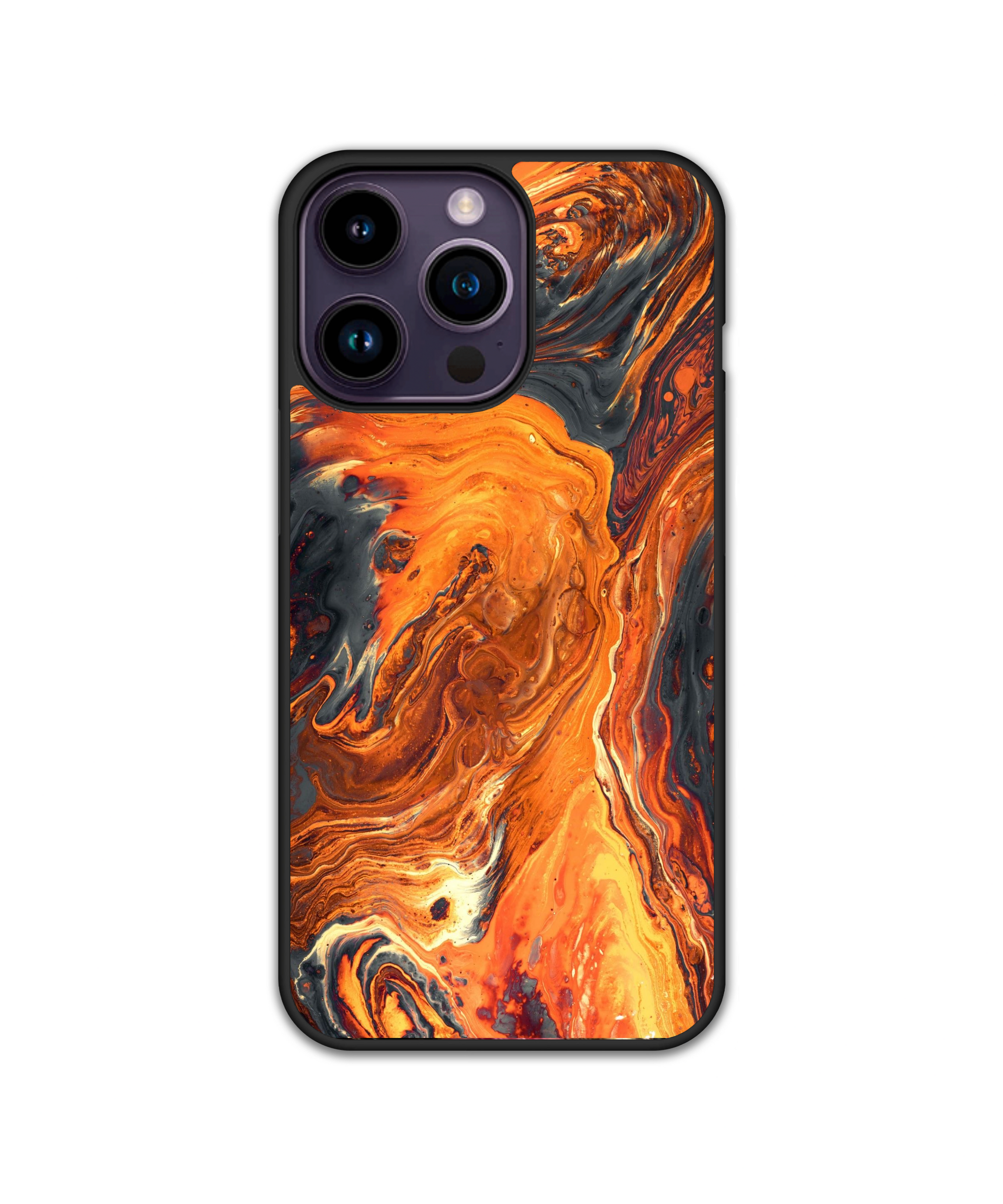 Силиконов Premium Marble Кейс - Fire Legacy
