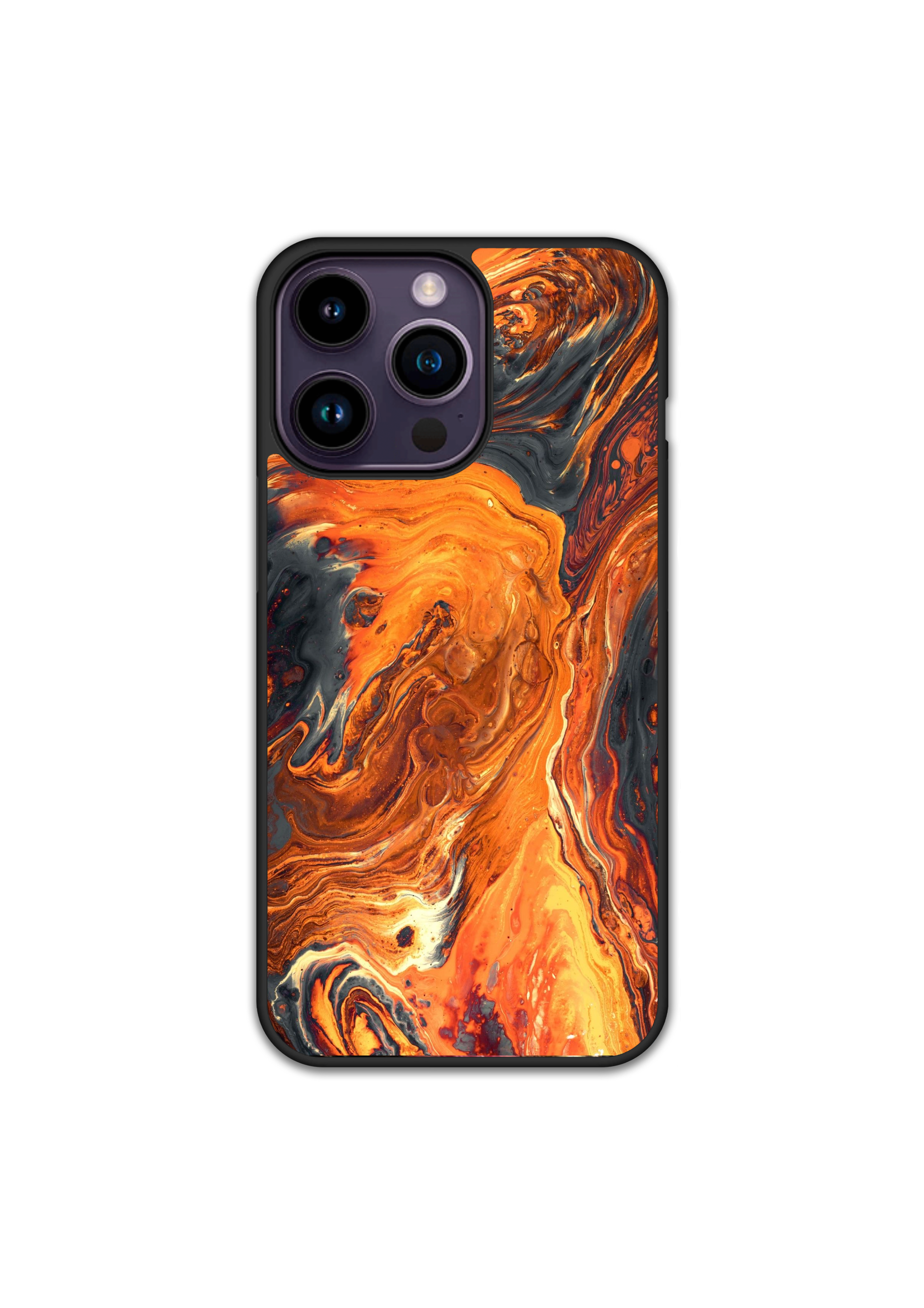 Силиконов Premium Marble Кейс - Fire Legacy