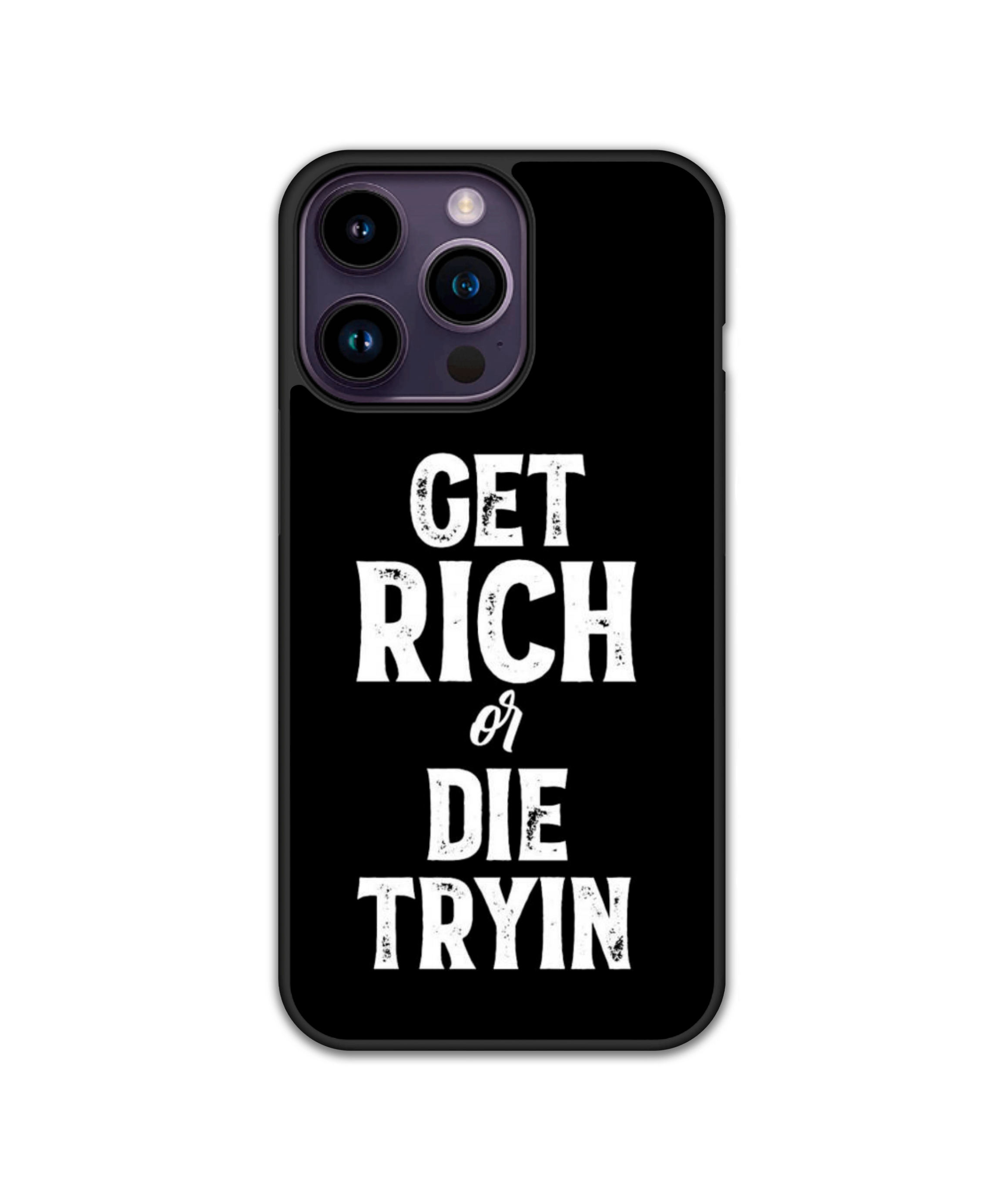 Силиконов Cash Club Кейс - Get Rich Or D*e Tryin