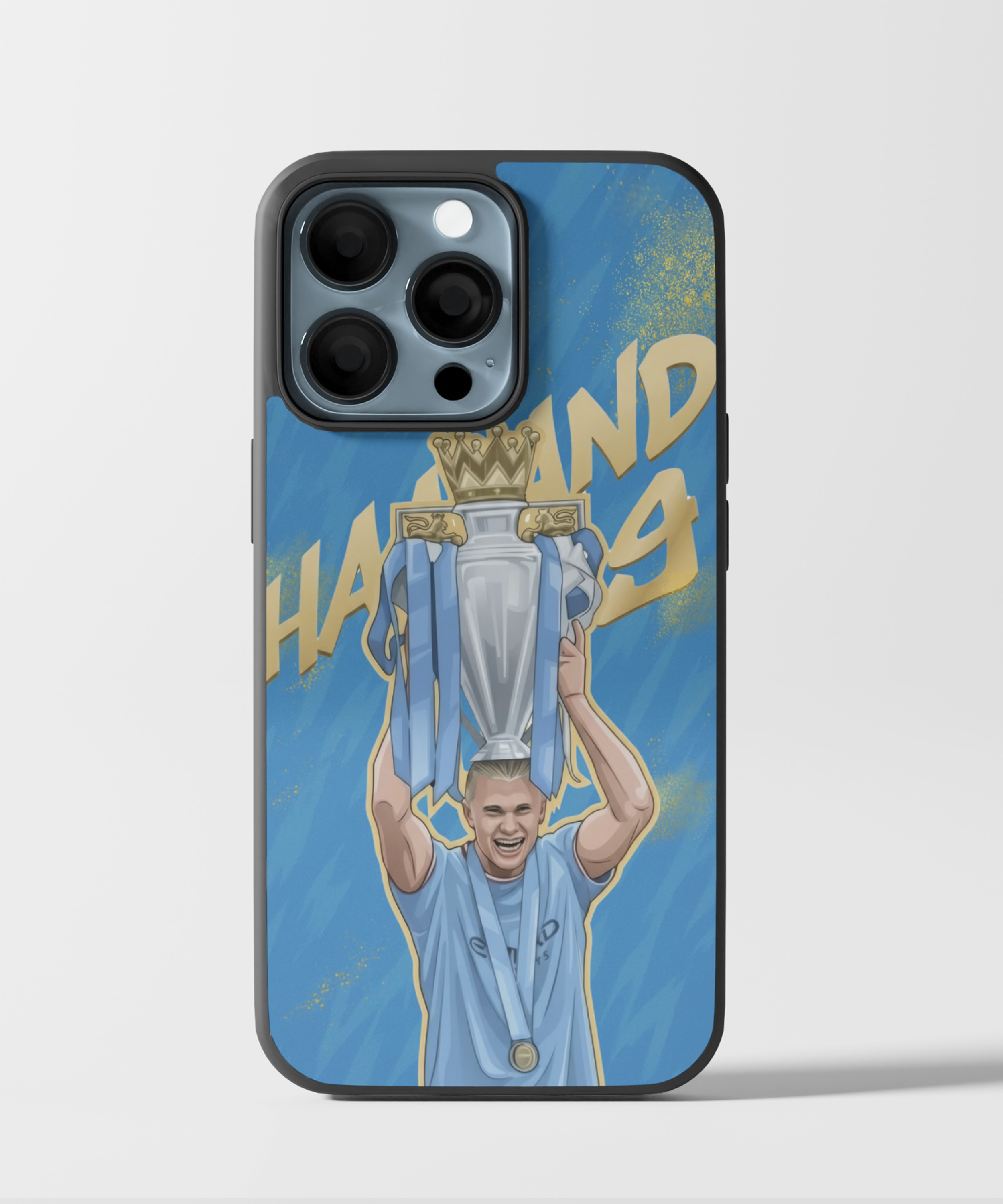 Силиконов Кейс - Champions Haaland - Graffiti