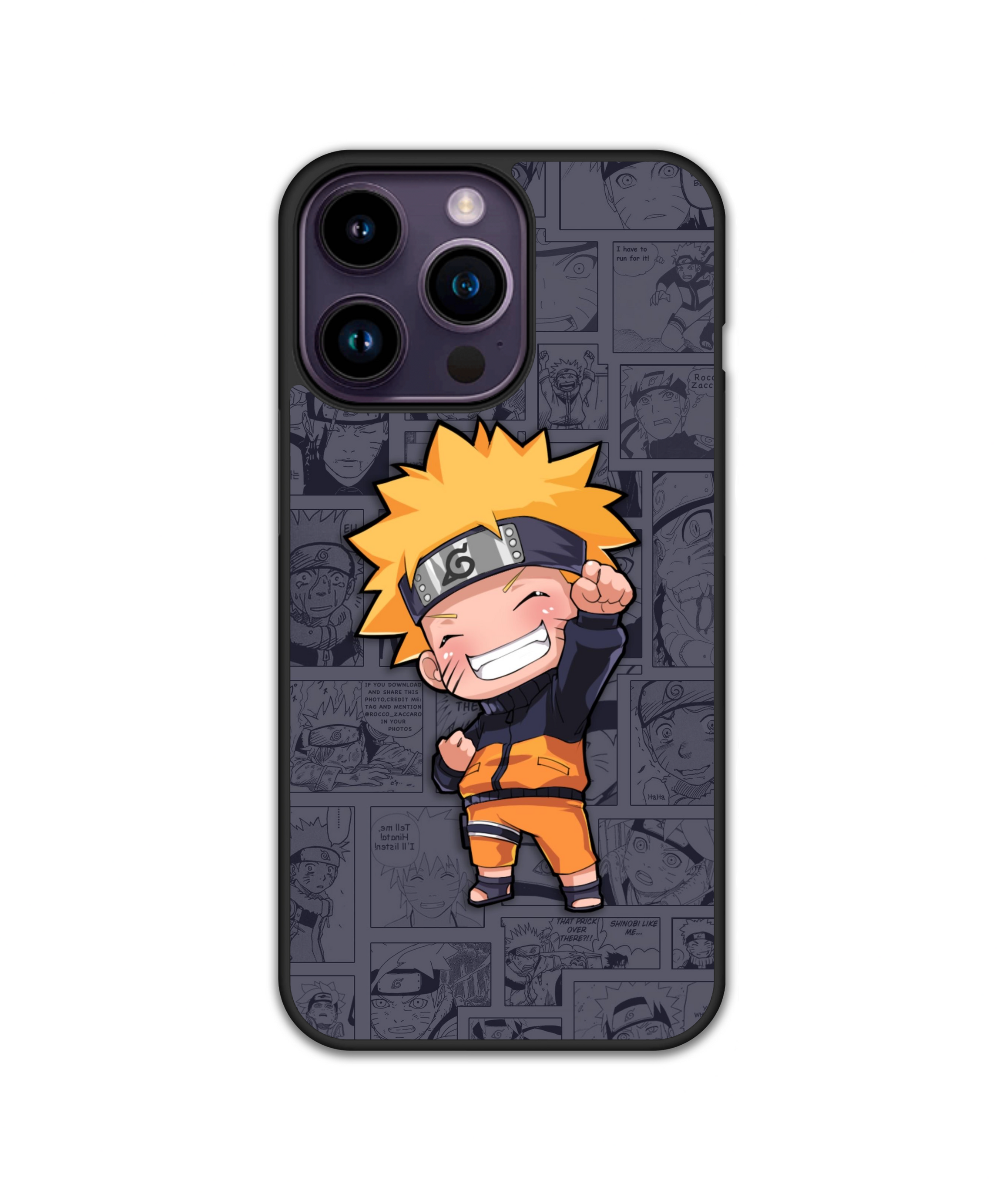 Силиконов Naruto Кейс - Naruto x Manga
