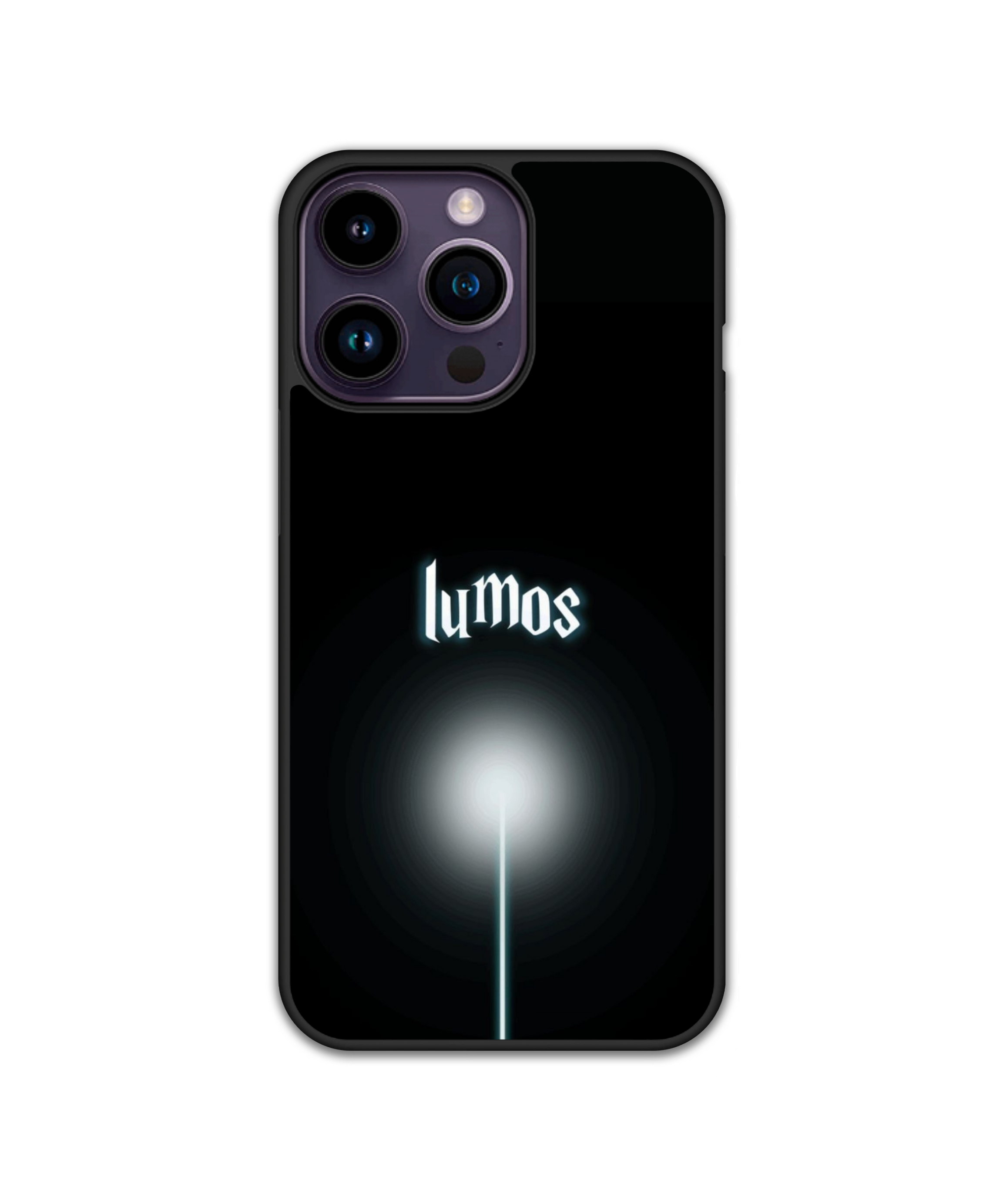 Силиконов Кейс - Harry Potter Lumos Black