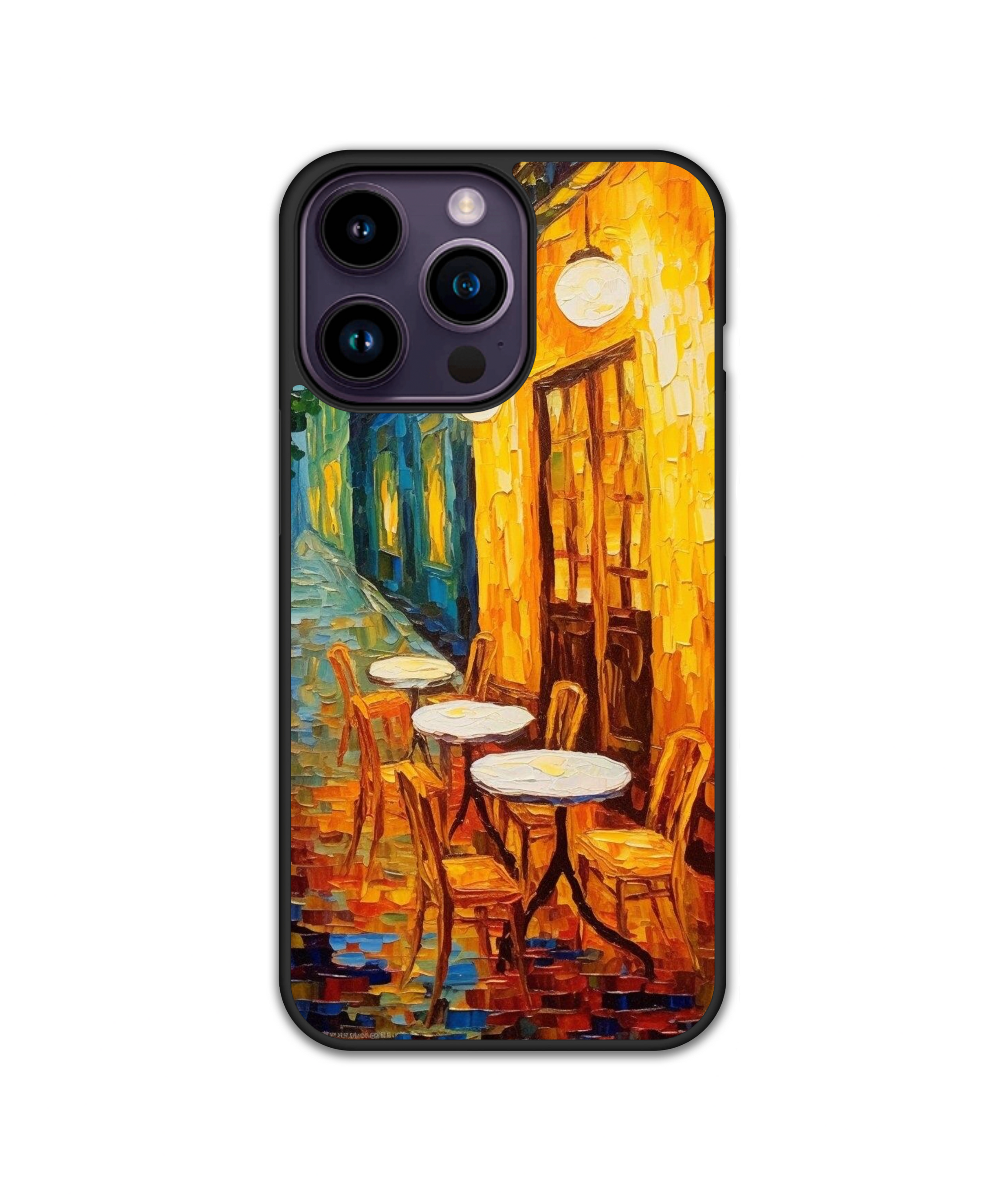 Силиконов Кейс - Art Paintings Night In Italy