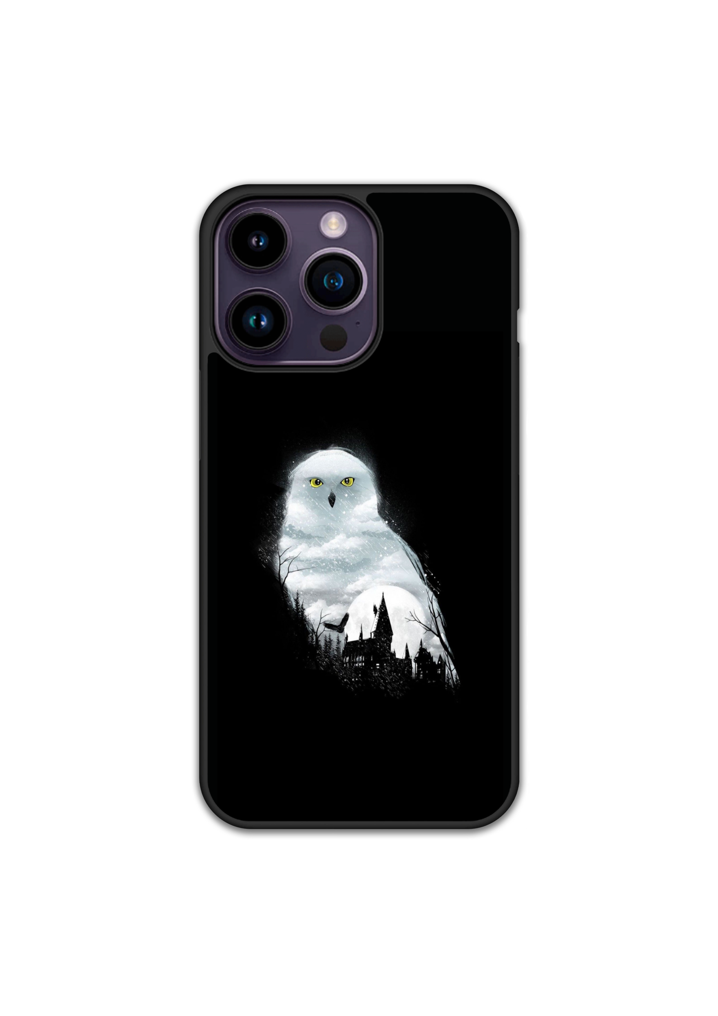 Силиконов Кейс - Harry Potter Owl Silhouette