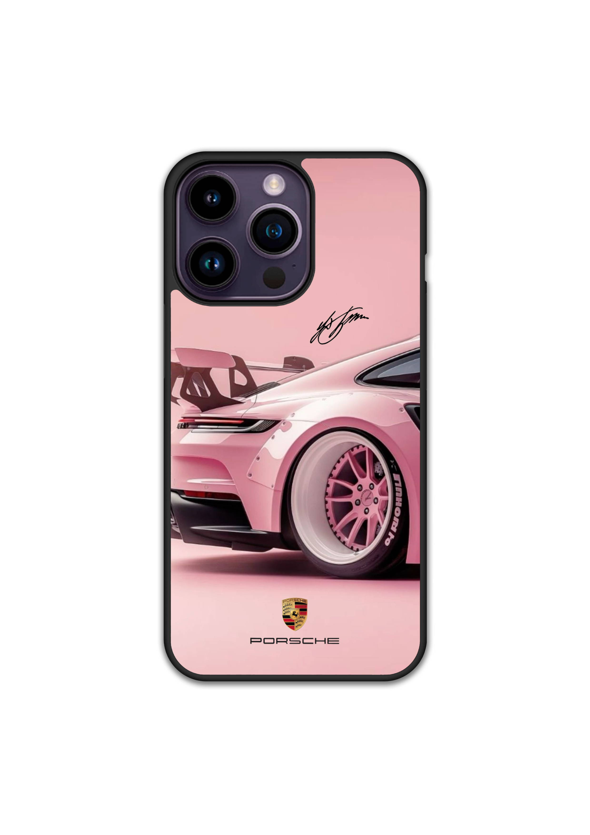 Силиконов Кейс - Perfection Pink Porsche