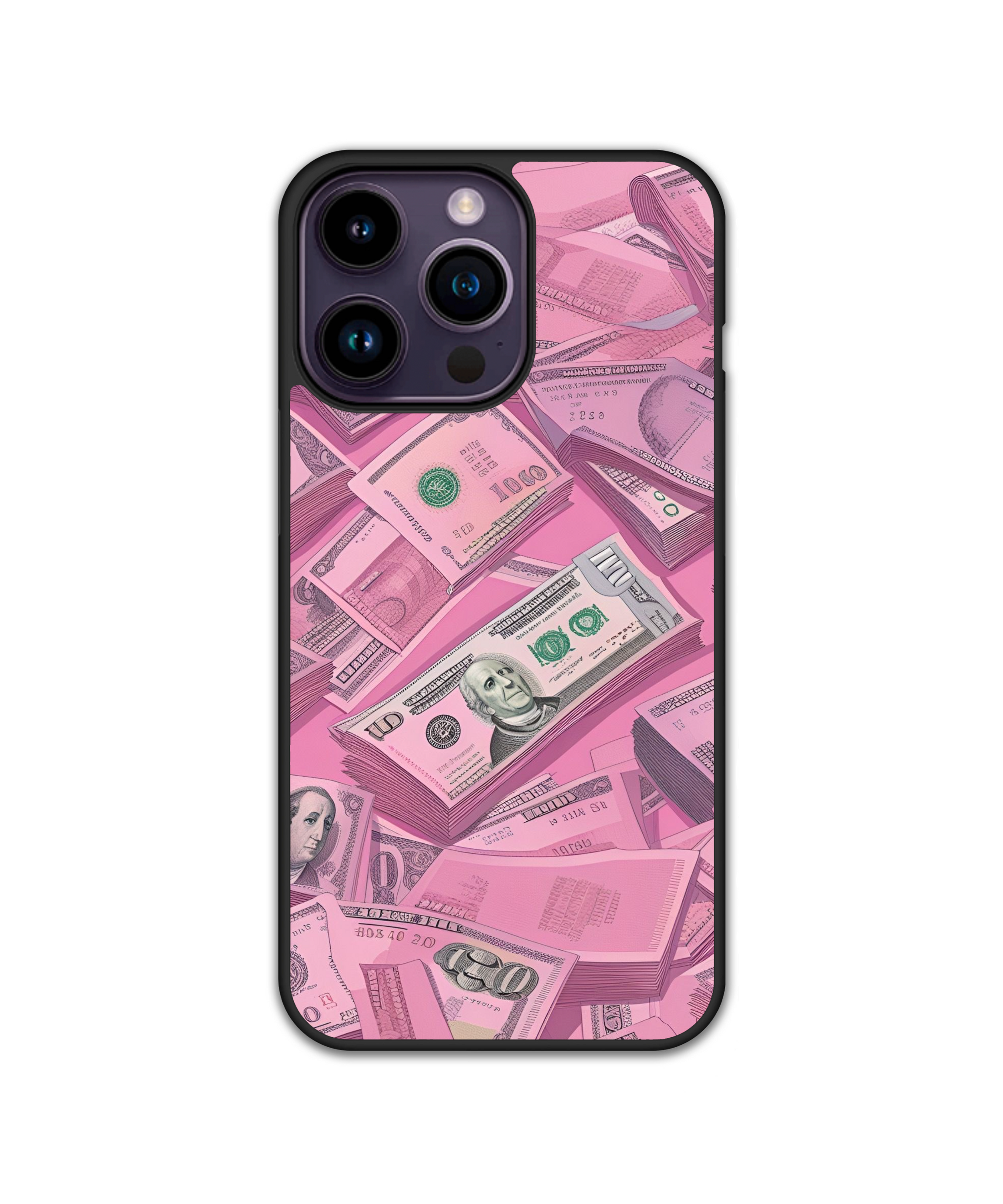 Силиконов Кейс - Smile Pink Money