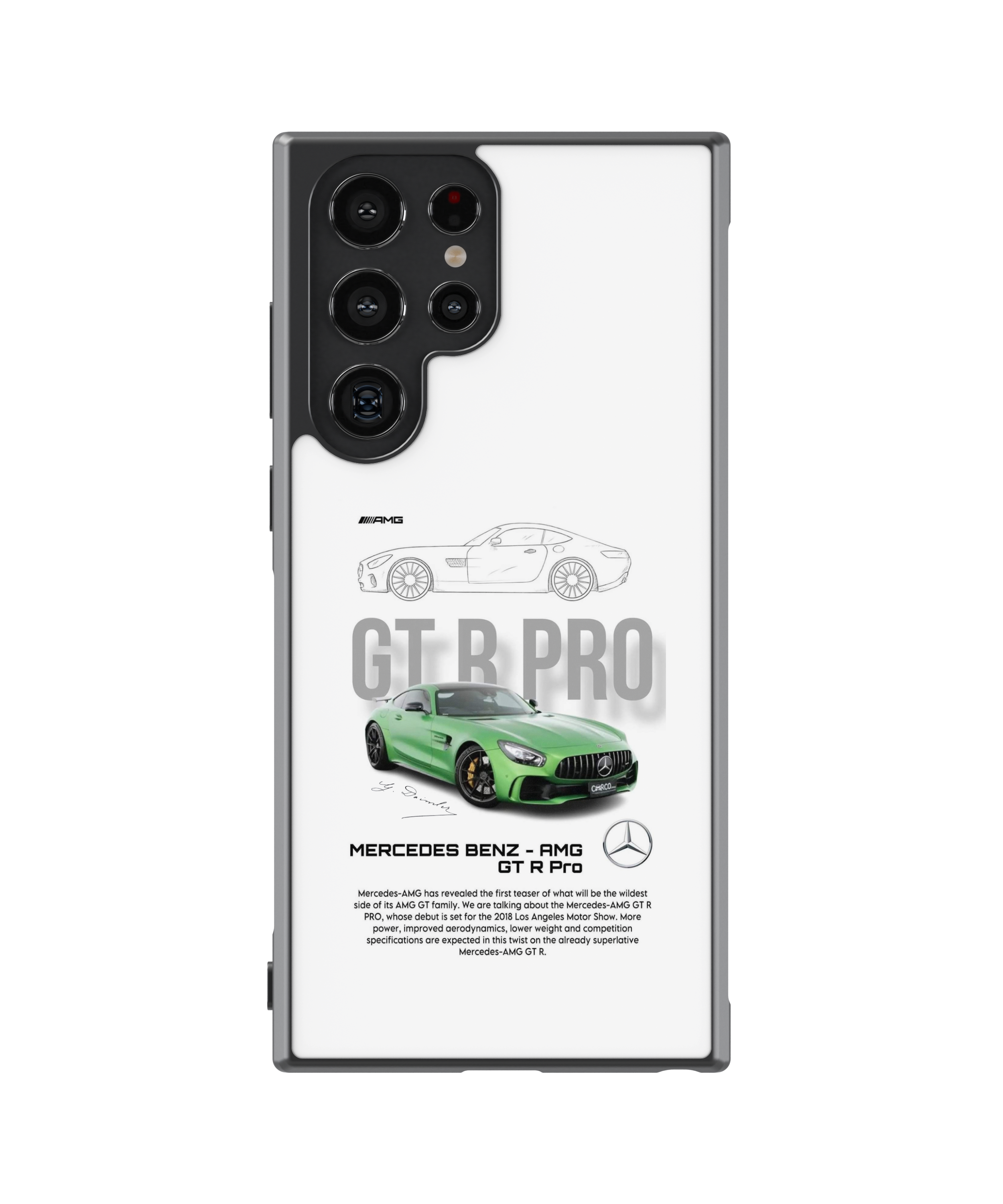 Силиконов Кейс - Perfection AMG GTR Pro