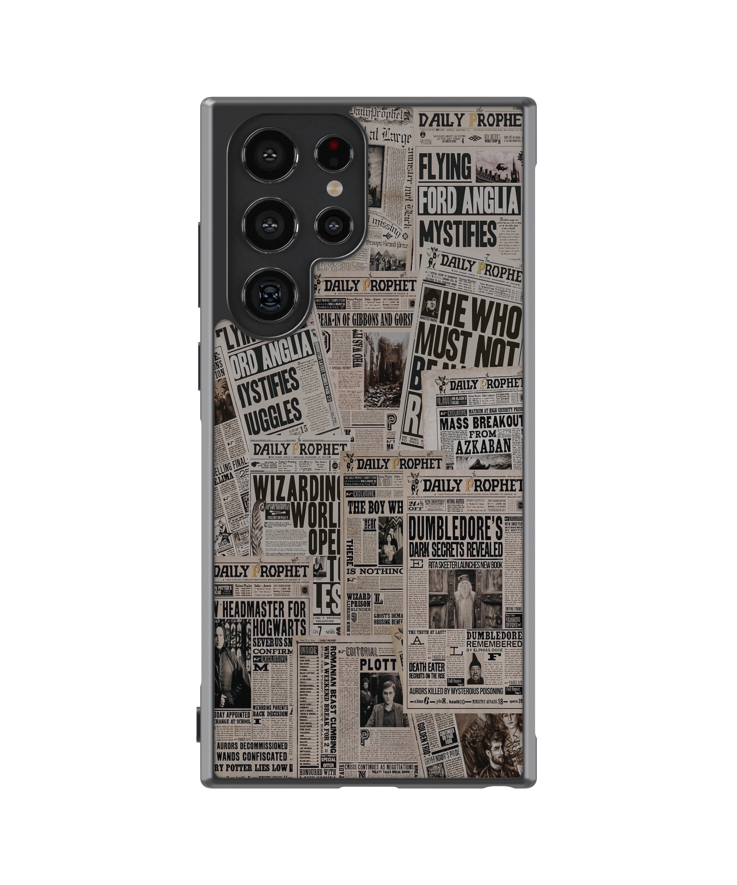 Силиконов Кейс - Harry Potter Newspaper