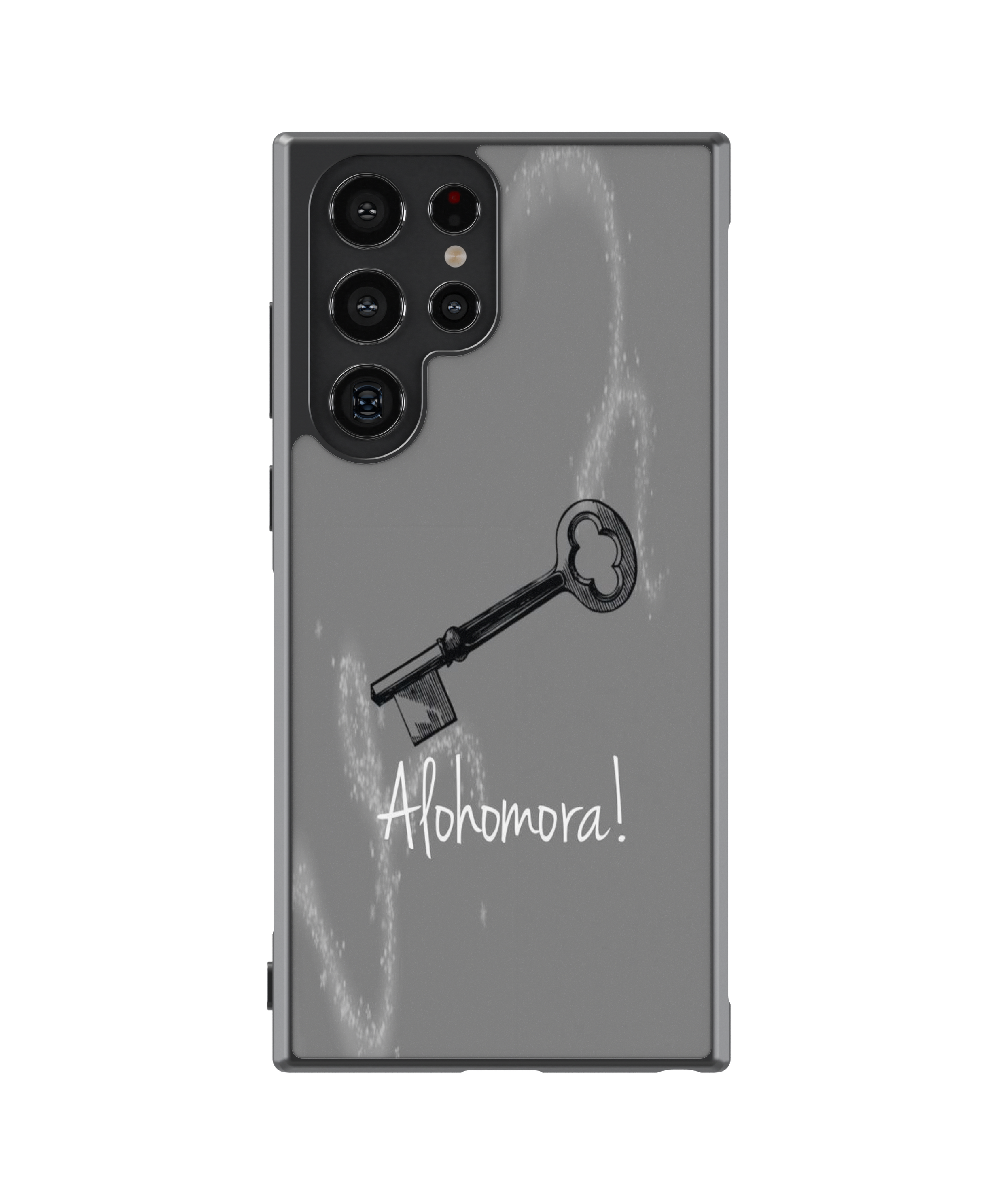 Силиконов Кейс - Harry Potter Alohomora Silver