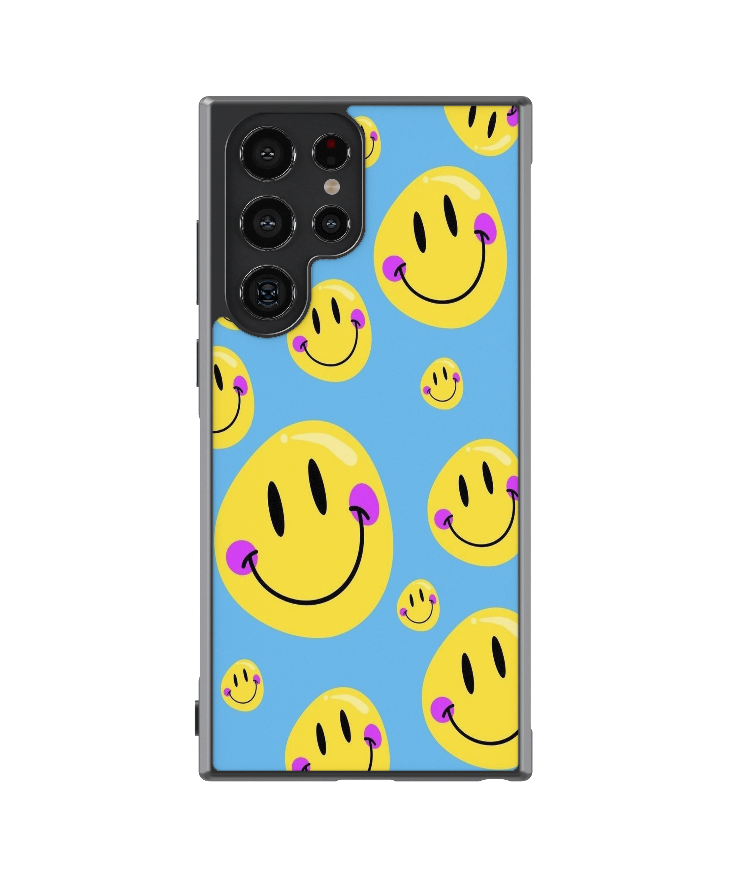 Силиконов Кейс - Smile Happy Caps