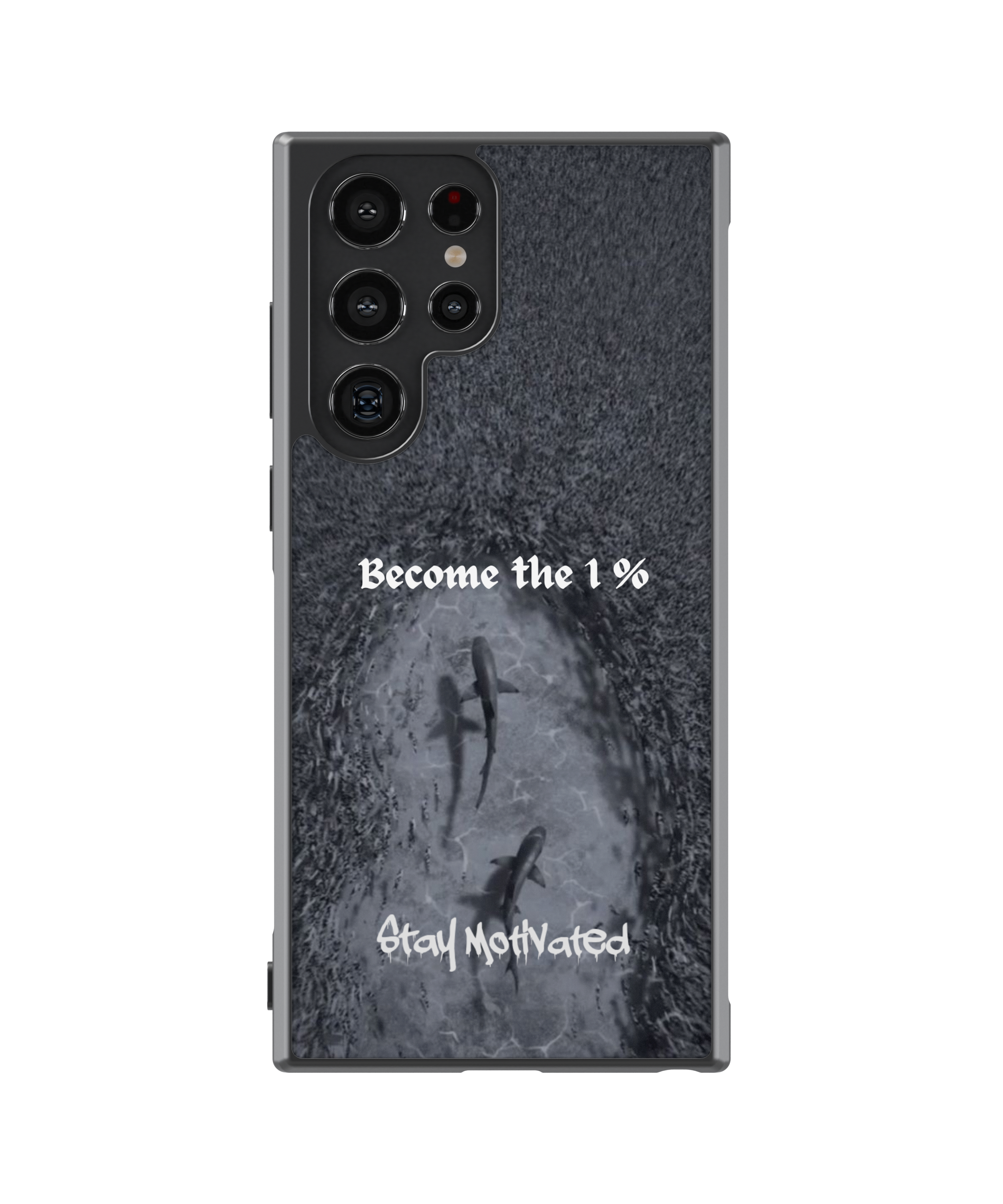 Мотивационен силиконов Кейс - Become The One Percent