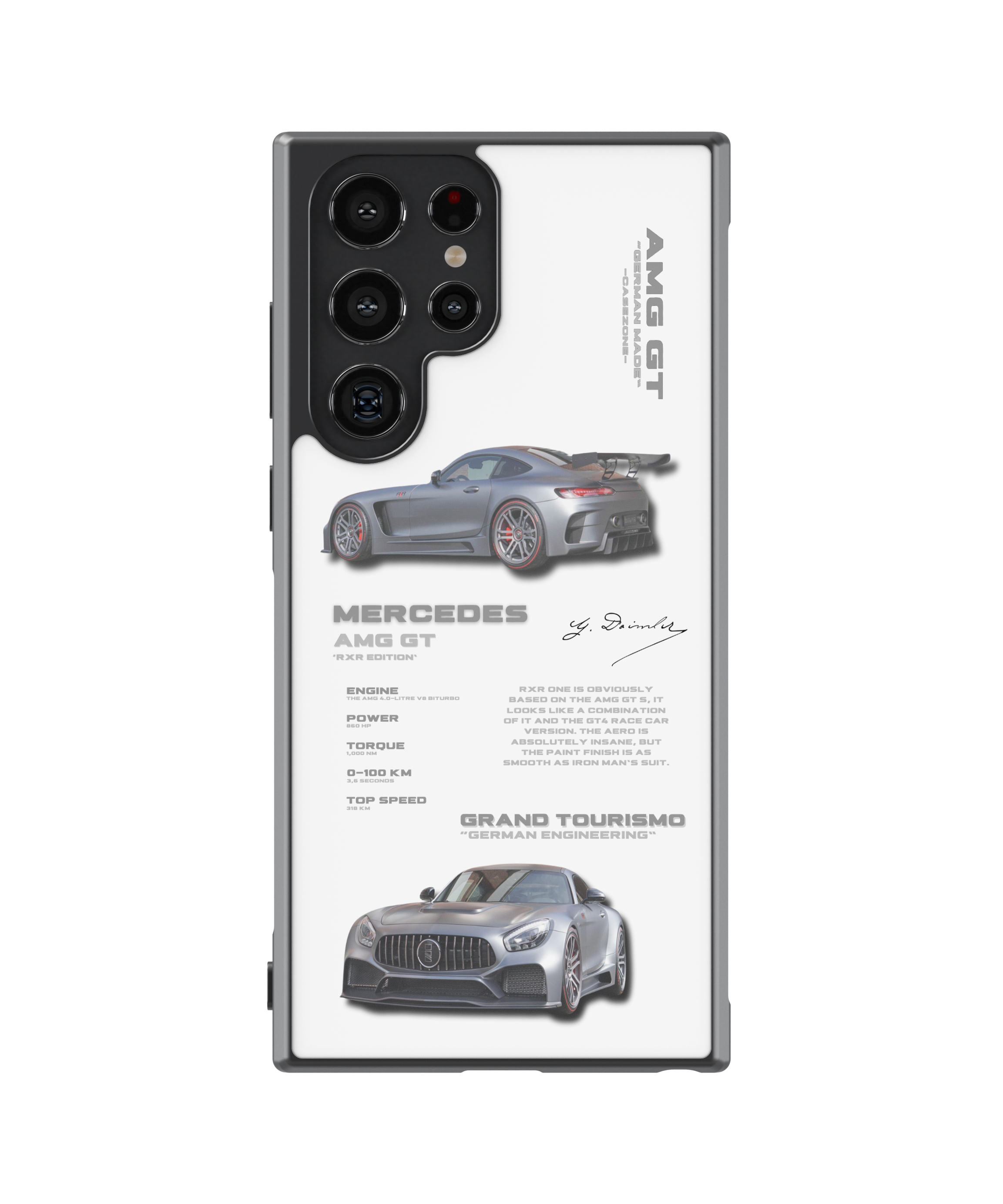 Силиконов Кейс - Perfection Mercedes AMG GT