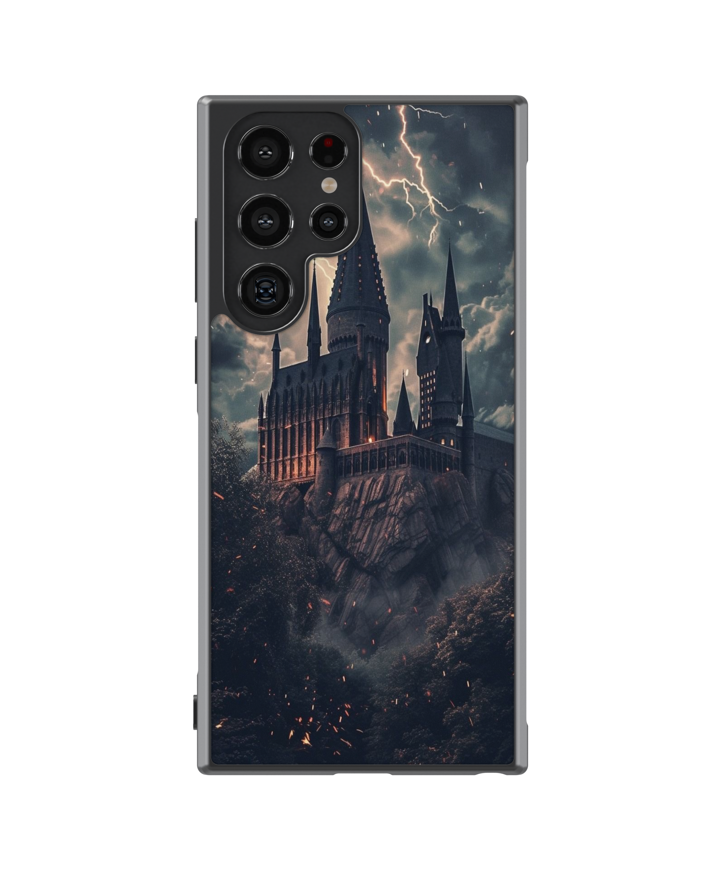 Силиконов Кейс - Harry Potter Hogwarts in the Storm