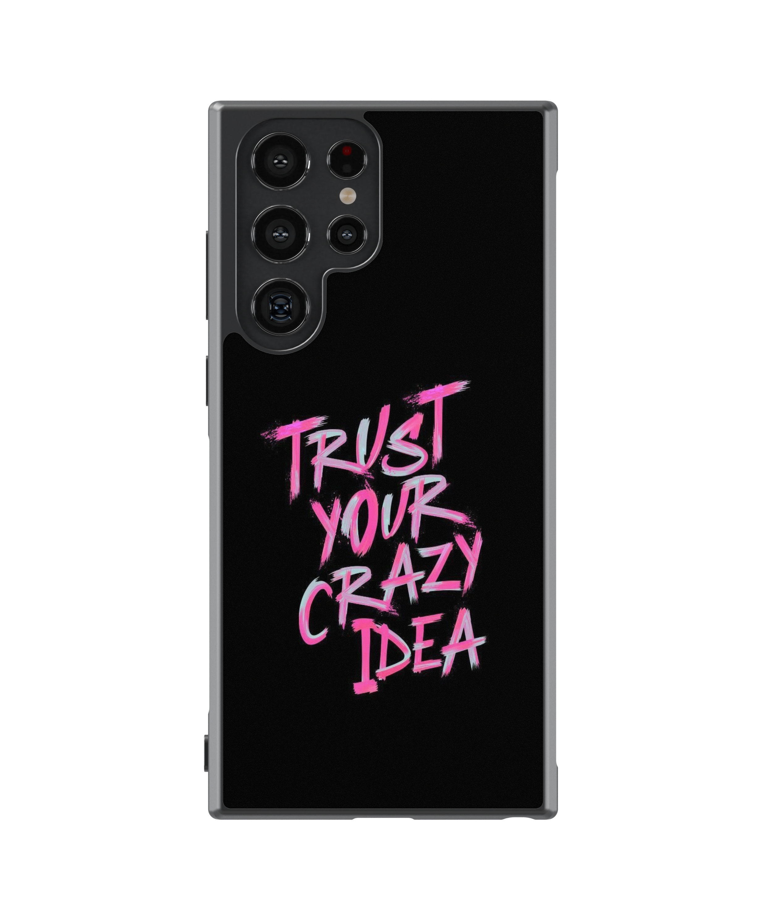 Силиконов Cash Club Кейс - Trust Your Crazy Idea