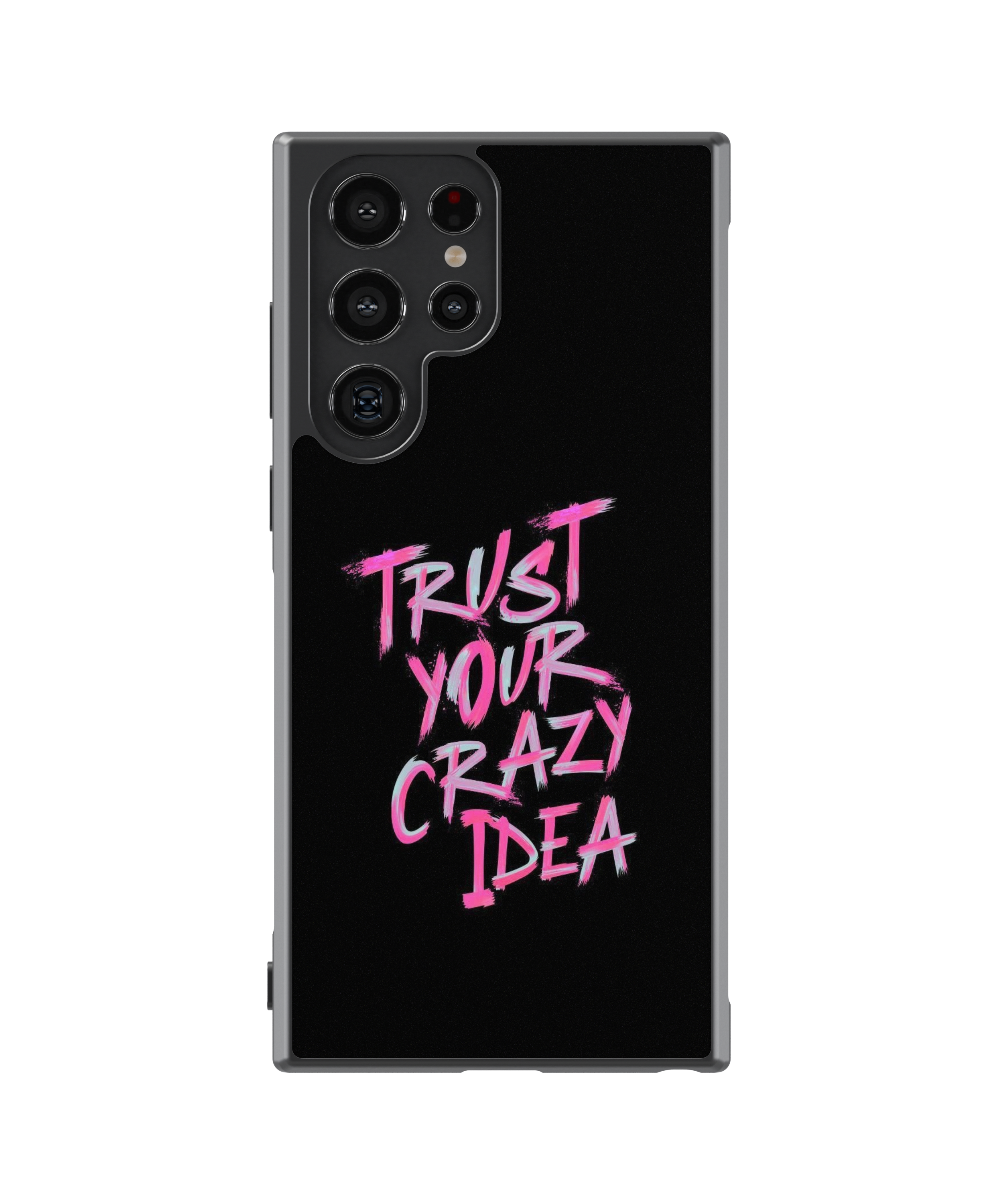 Силиконов Cash Club Кейс - Trust Your Crazy Idea