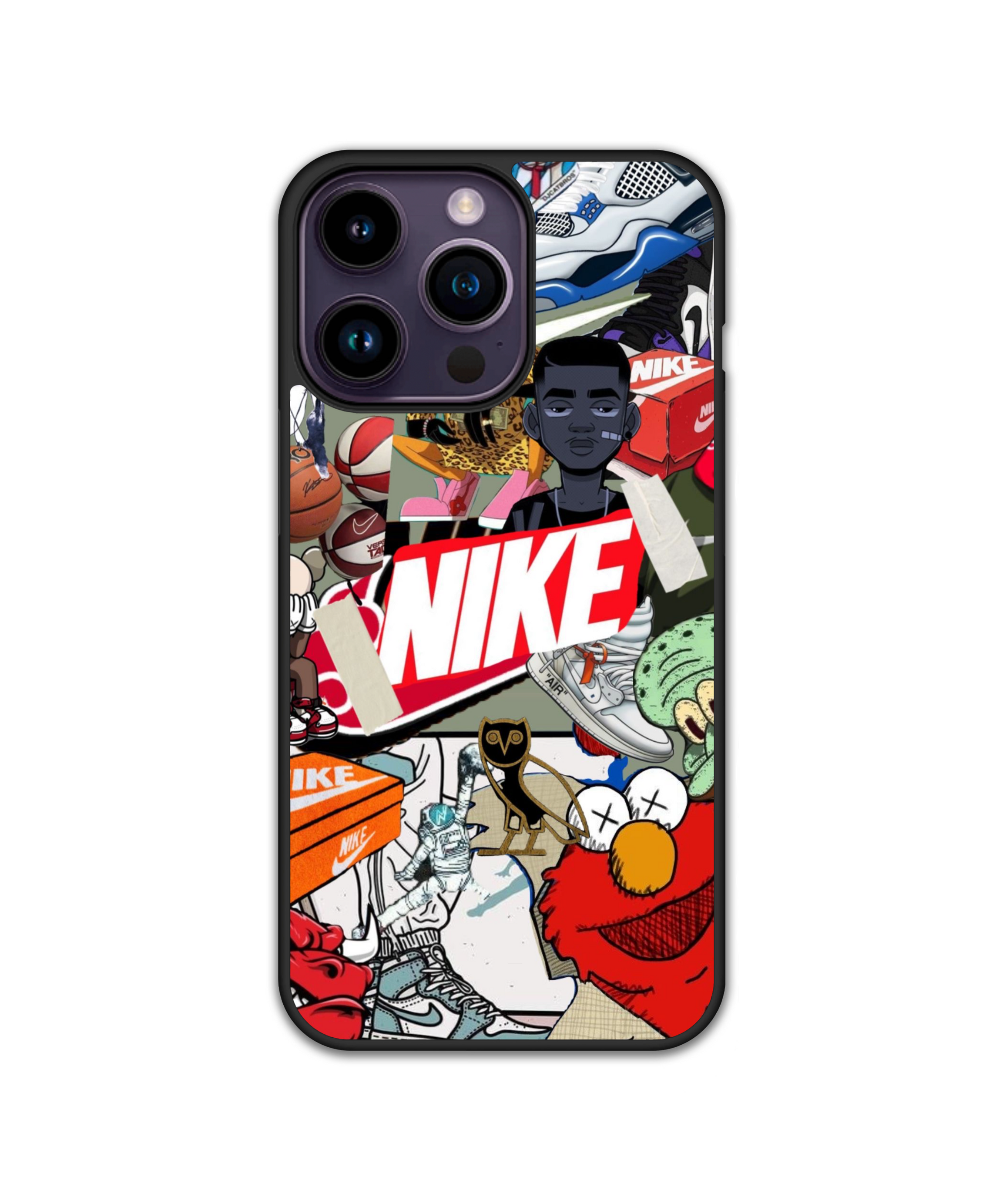 Силиконов Кейс - Nike Sticker Bomb 2
