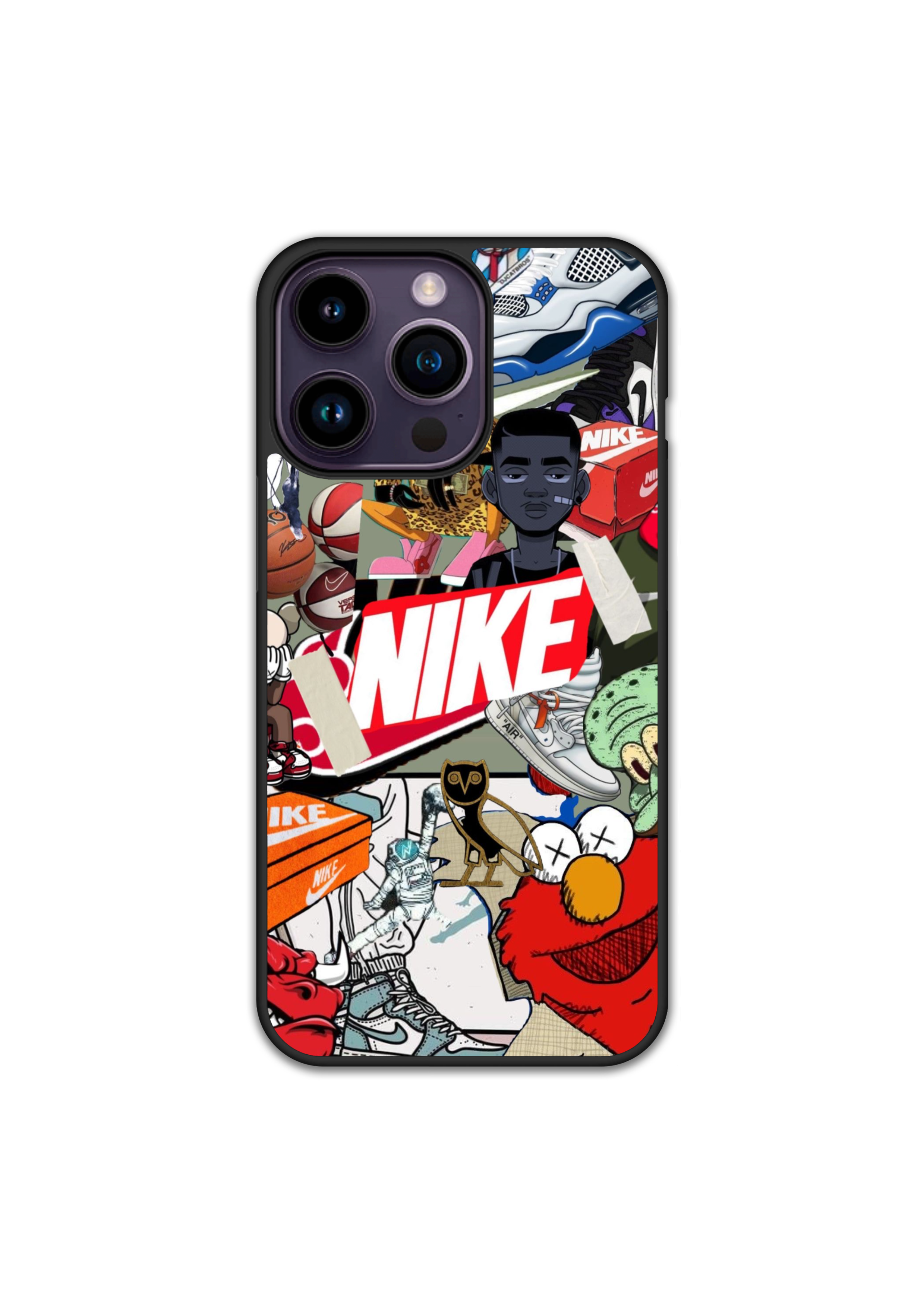 Силиконов Кейс - Nike Sticker Bomb 2