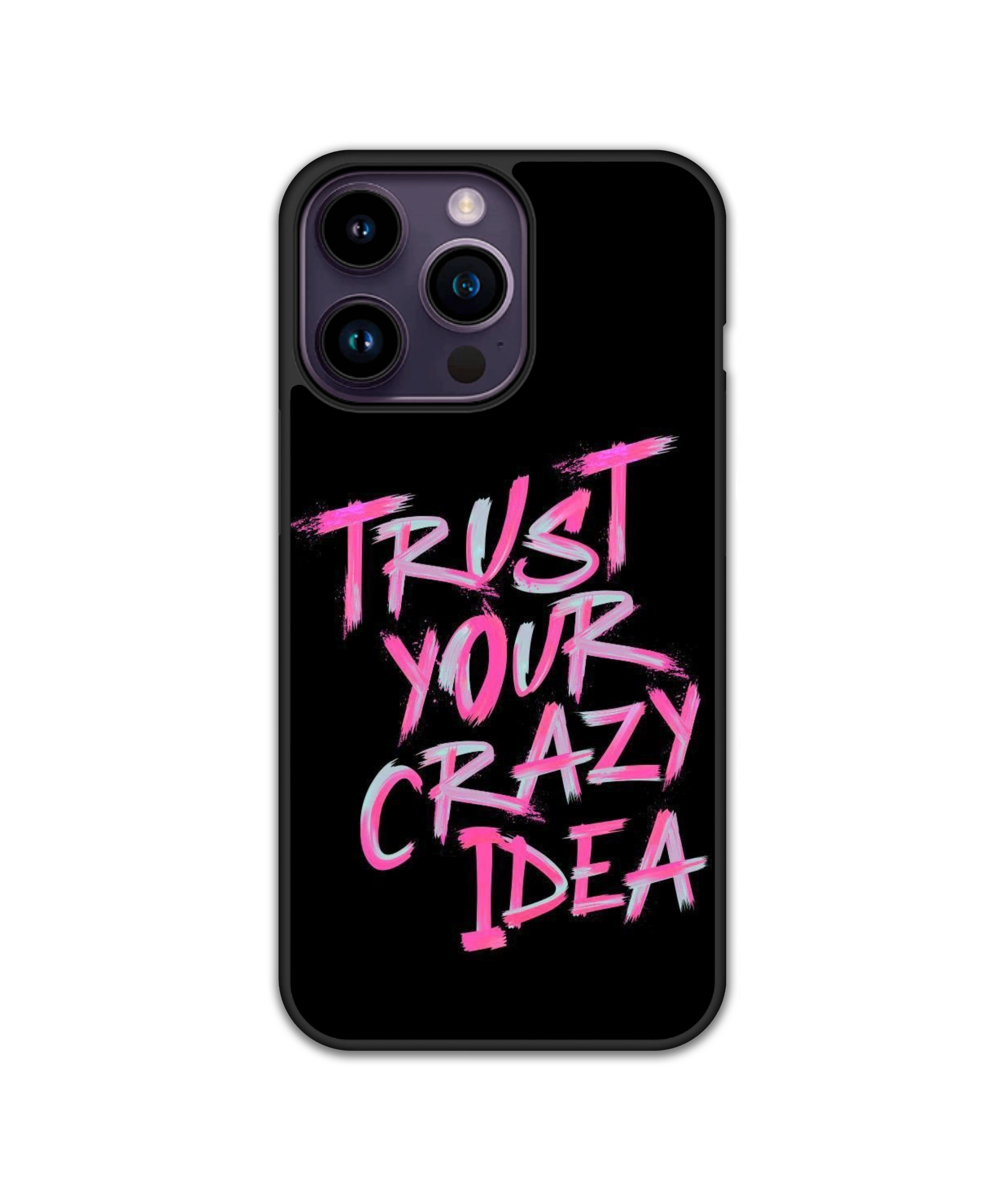 Силиконов Cash Club Кейс - Trust Your Crazy Idea
