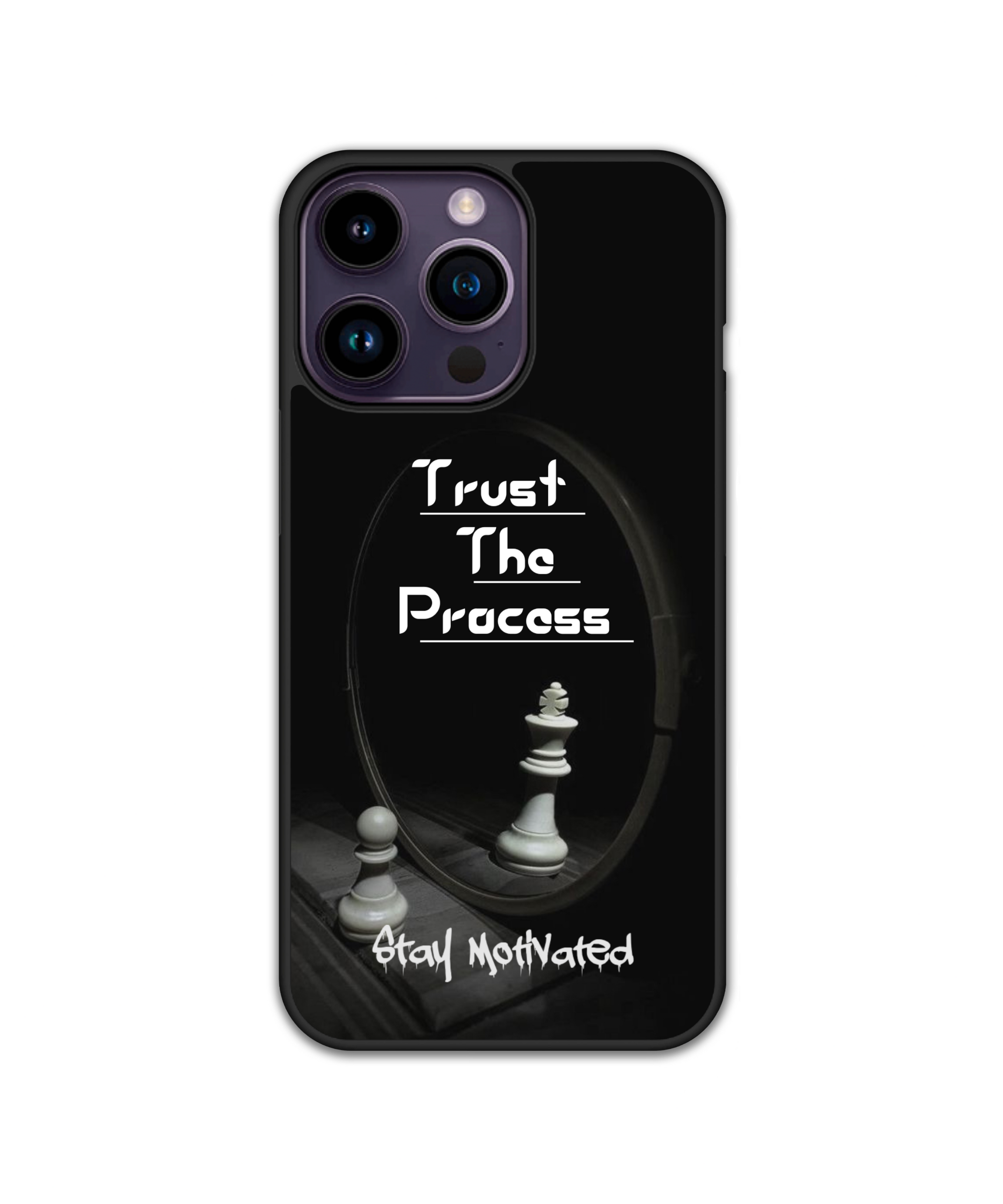 Мотивационен силиконов Кейс - Trust The Process