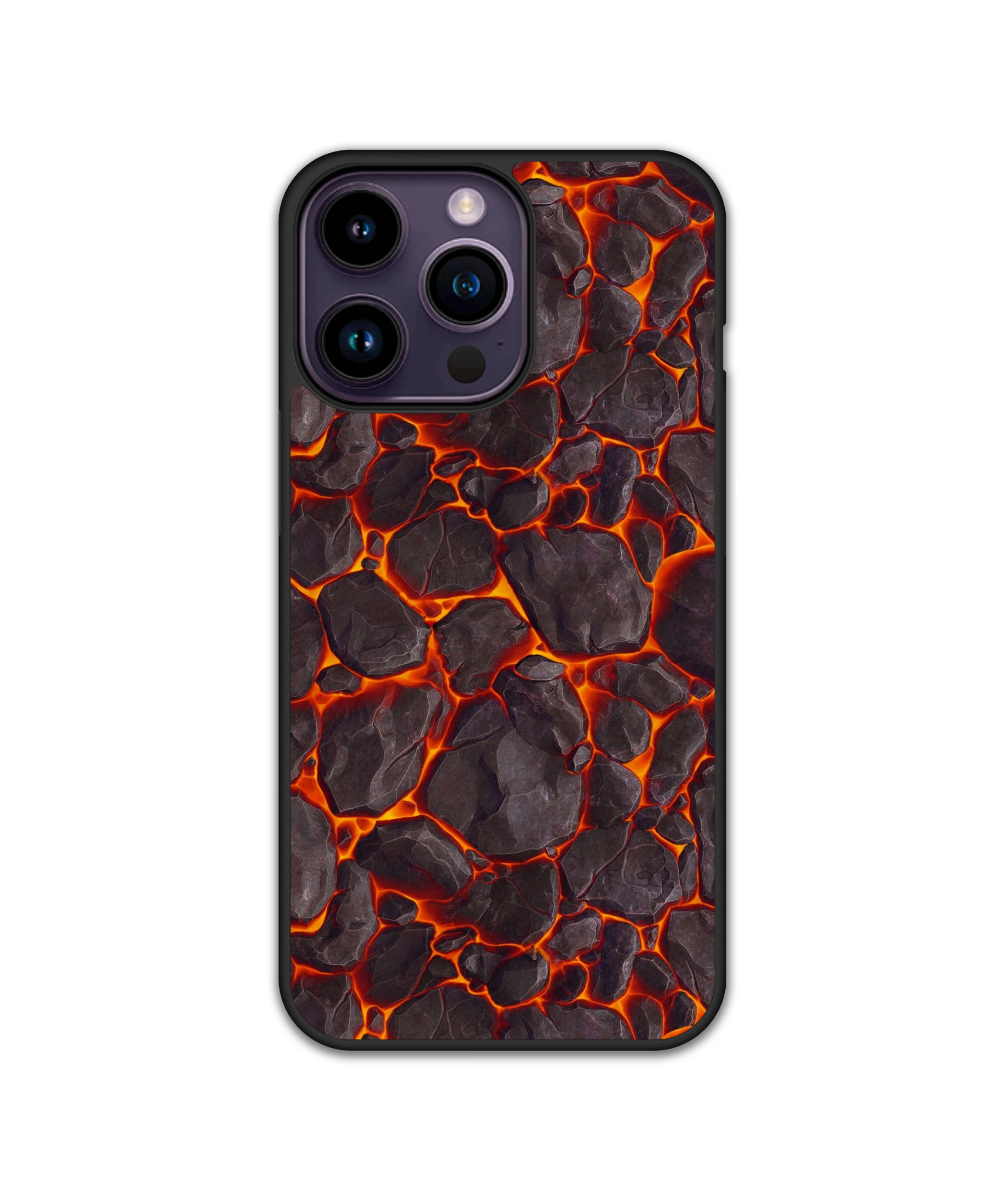 Силиконов Premium Marble Кейс - Stone Orange