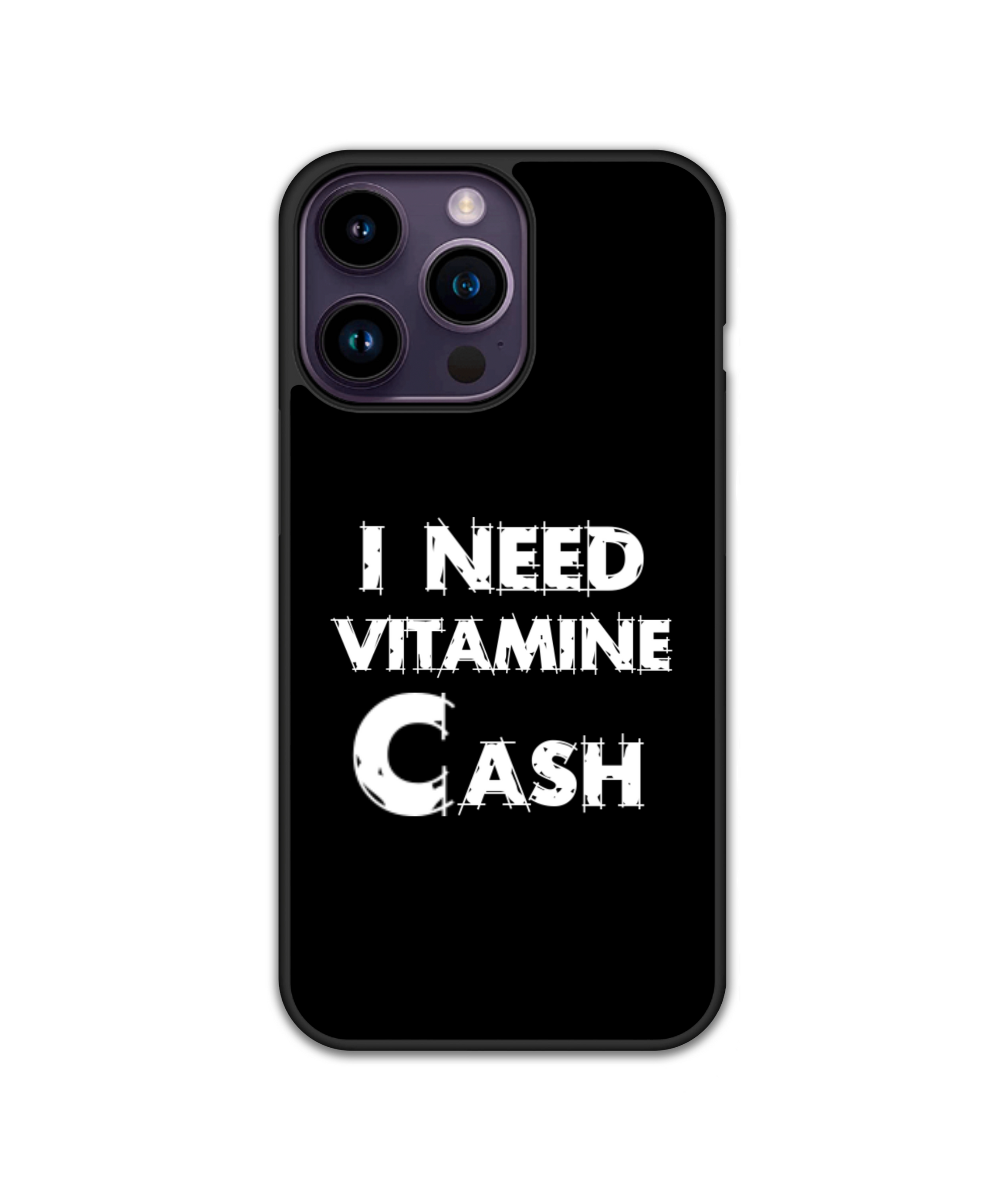 Силиконов Cash Club Кейс - I Need Vitamine Cash