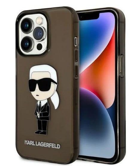 Оригинален кейс за iPhone 14 Pro - Karl Lagerfeld Silicone Ikonik