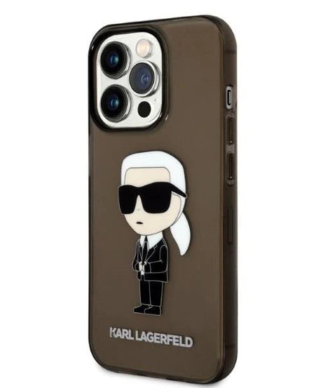 Оригинален кейс за iPhone 14 Pro - Karl Lagerfeld Silicone Ikonik