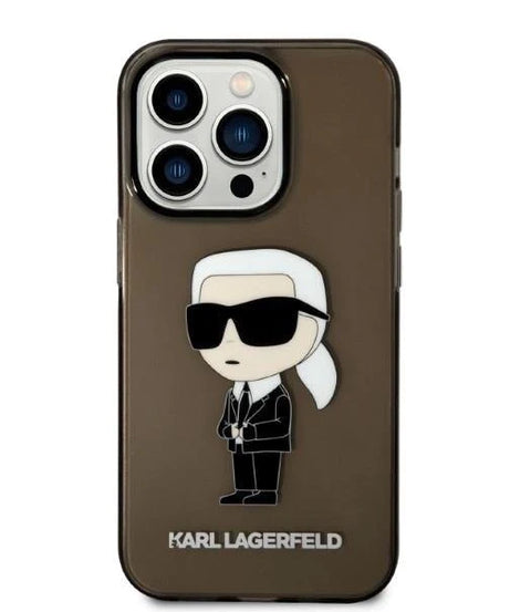 Оригинален кейс за iPhone 14 Pro - Karl Lagerfeld Silicone Ikonik