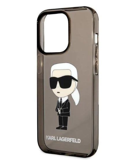 Оригинален кейс за iPhone 14 Pro - Karl Lagerfeld Silicone Ikonik