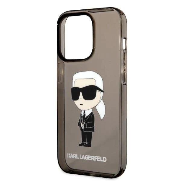 Оригинален кейс за iPhone 14 Pro - Karl Lagerfeld Silicone Ikonik