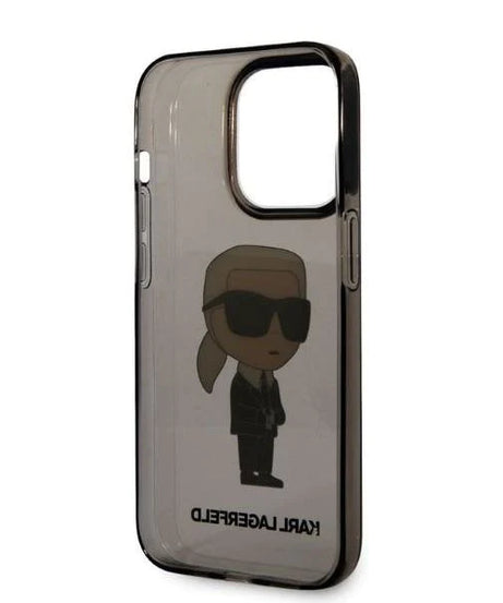 Оригинален кейс за iPhone 14 Pro - Karl Lagerfeld Silicone Ikonik
