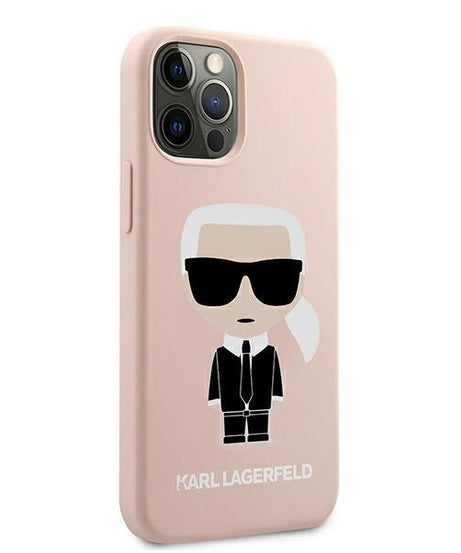 Оригинален кейс за iPhone 12 Pro Max - Karl Lagerfeld Silicone Ikonik