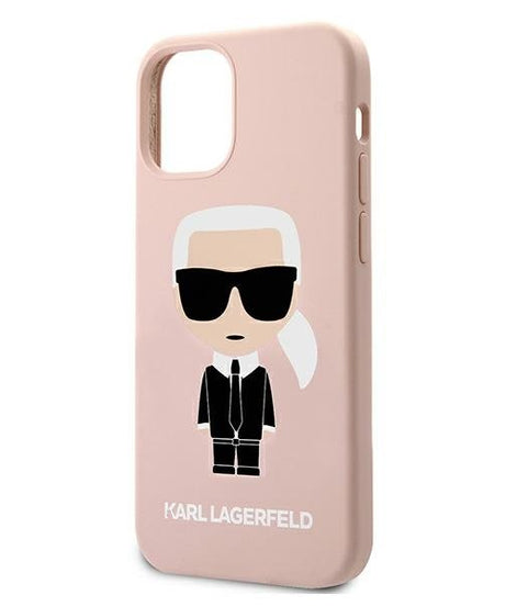 Оригинален кейс за iPhone 12 Pro Max - Karl Lagerfeld Silicone Ikonik