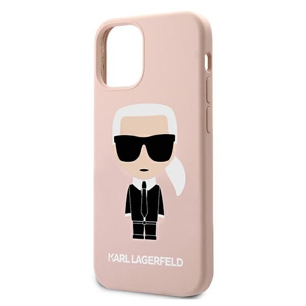 Оригинален кейс за iPhone 12 Pro Max - Karl Lagerfeld Silicone Ikonik