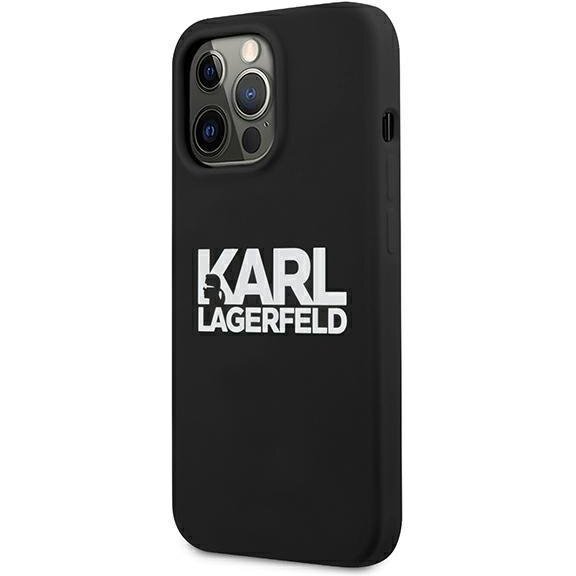 Оригинален кейс за iPhone 13 Pro - Karl Lagerfeld Silicone Stack Logo
