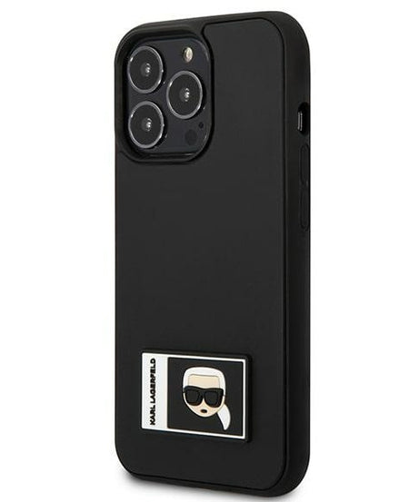 Оригинален кейс за iPhone 13 Pro - Karl Lagerfeld Ikonik Patch