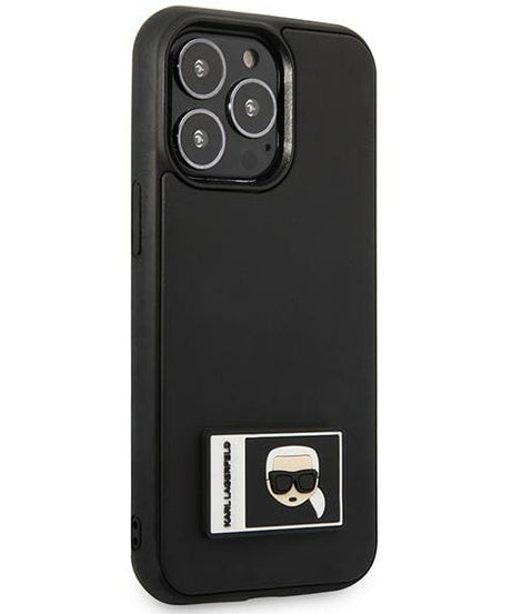 Оригинален кейс за iPhone 13 Pro - Karl Lagerfeld Ikonik Patch