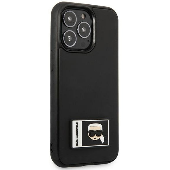 Оригинален кейс за iPhone 13 Pro - Karl Lagerfeld Ikonik Patch