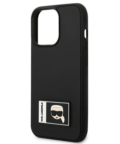 Оригинален кейс за iPhone 13 Pro - Karl Lagerfeld Ikonik Patch