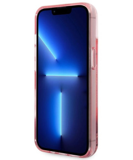 Оригинален кейс за iPhone 14 - Karl Lagerfeld Liquid Glitter Karl's Head