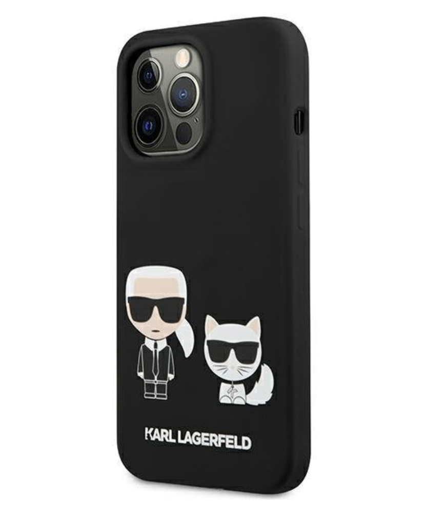 Оригинален кейс за iPhone 13 Pro Max - Karl Lagerfeld Silicone Karl Choupette