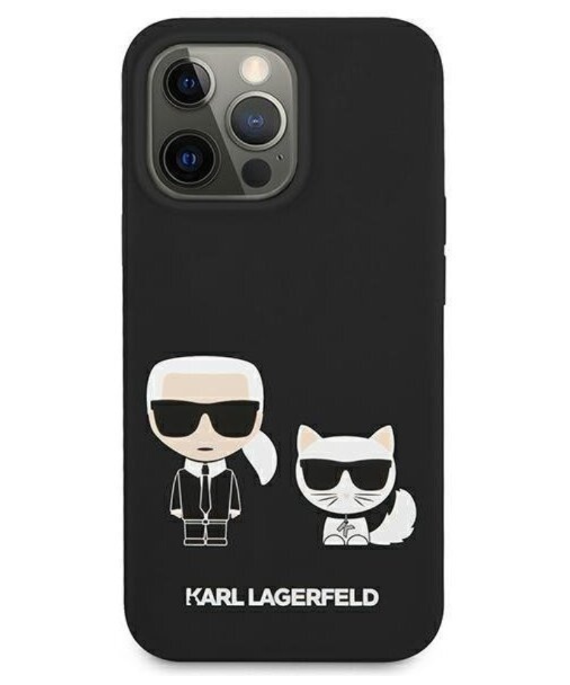 Оригинален кейс за iPhone 13 Pro Max - Karl Lagerfeld Silicone Karl Choupette